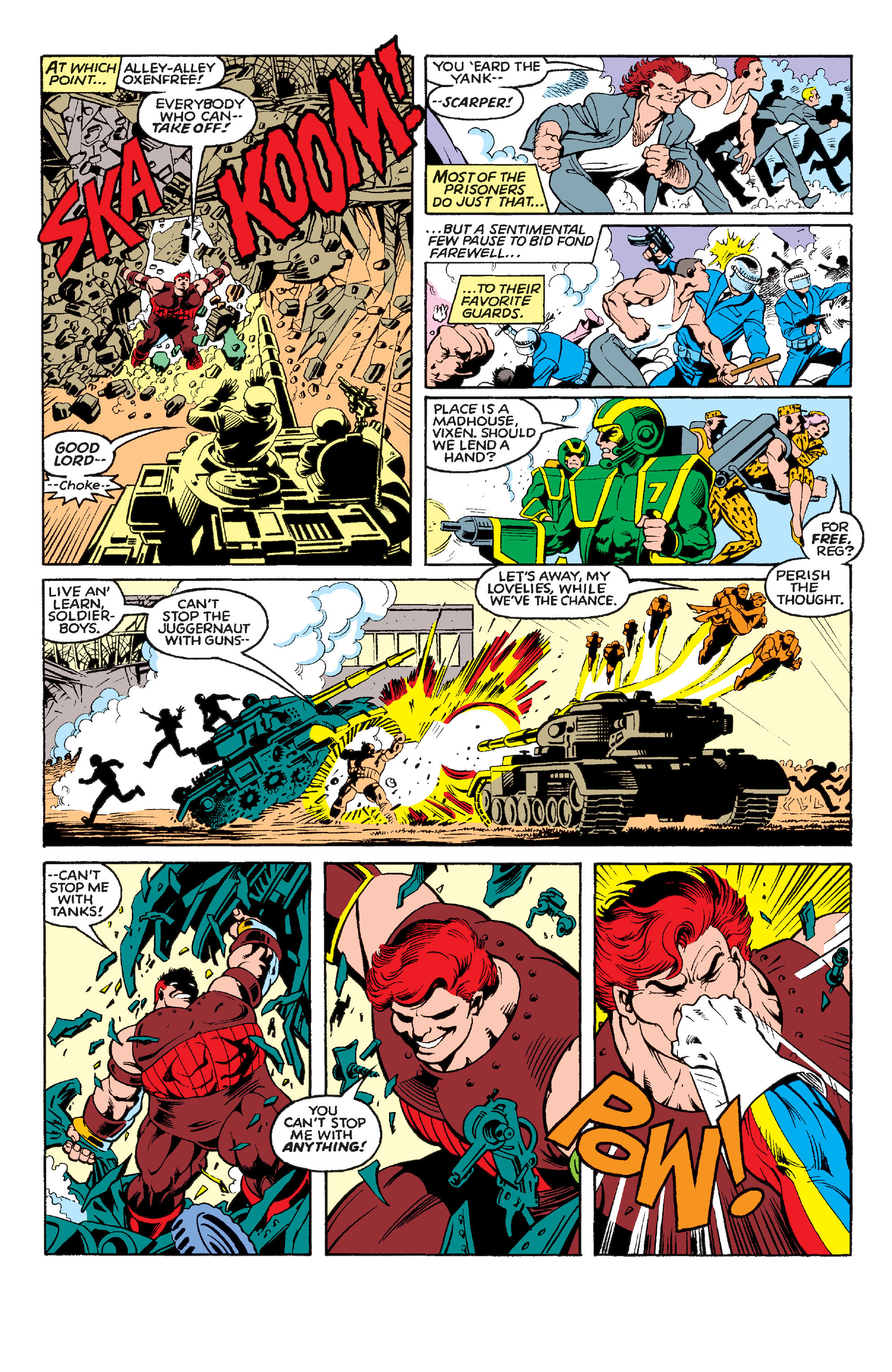 Read online Excalibur (1988) comic -  Issue #3 - 5