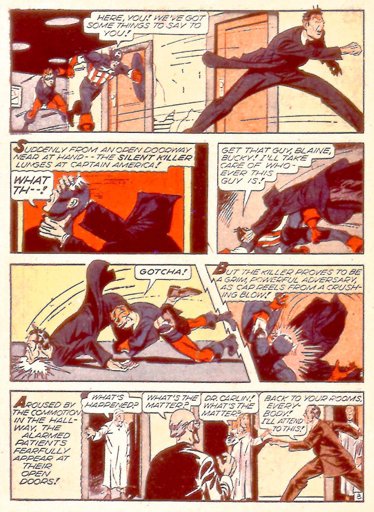 Read online Captain America Comics comic -  Issue #30 - 10
