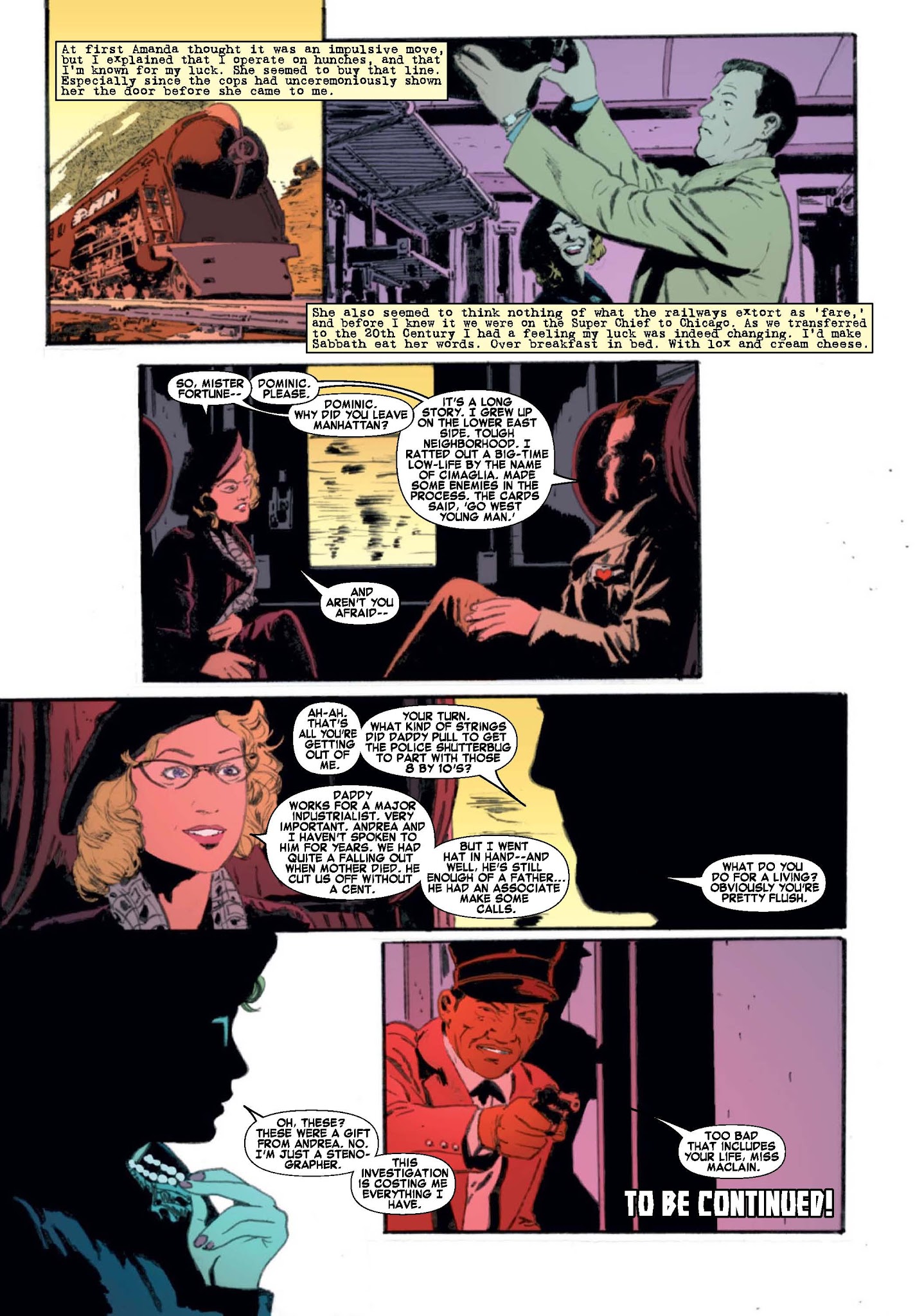 Read online Astonishing Tales: Dominic Fortune comic -  Issue #1 - 9