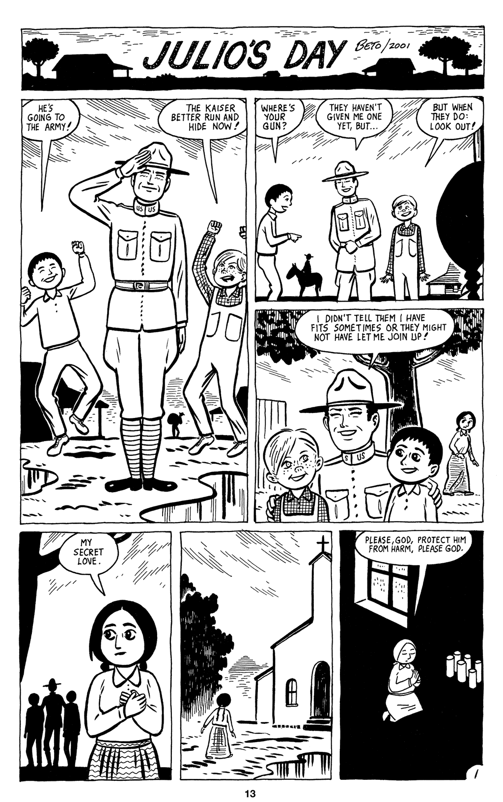 Read online Love and Rockets (2001) comic -  Issue #3 - 15