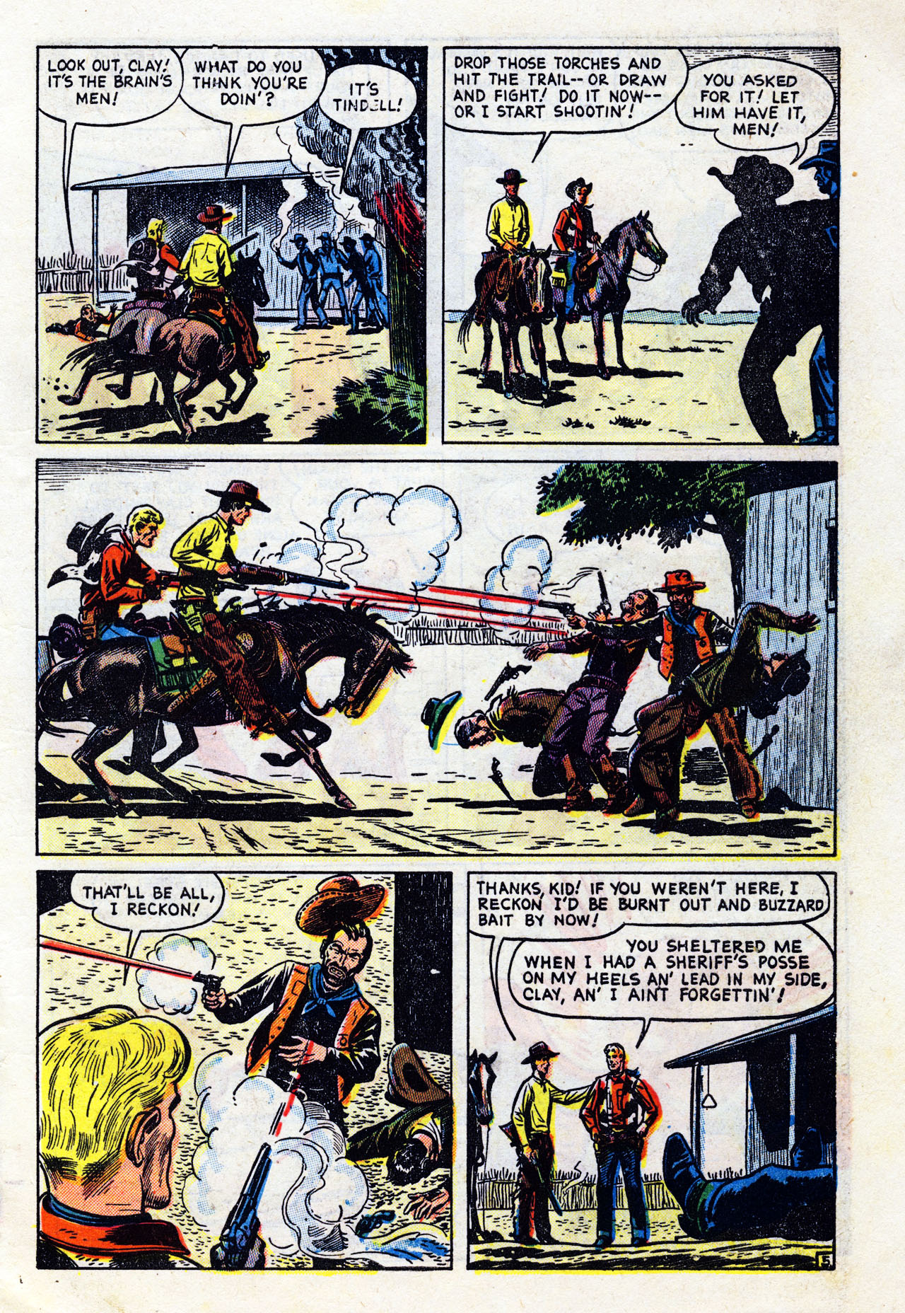 Read online Kid Colt Outlaw comic -  Issue #7 - 7