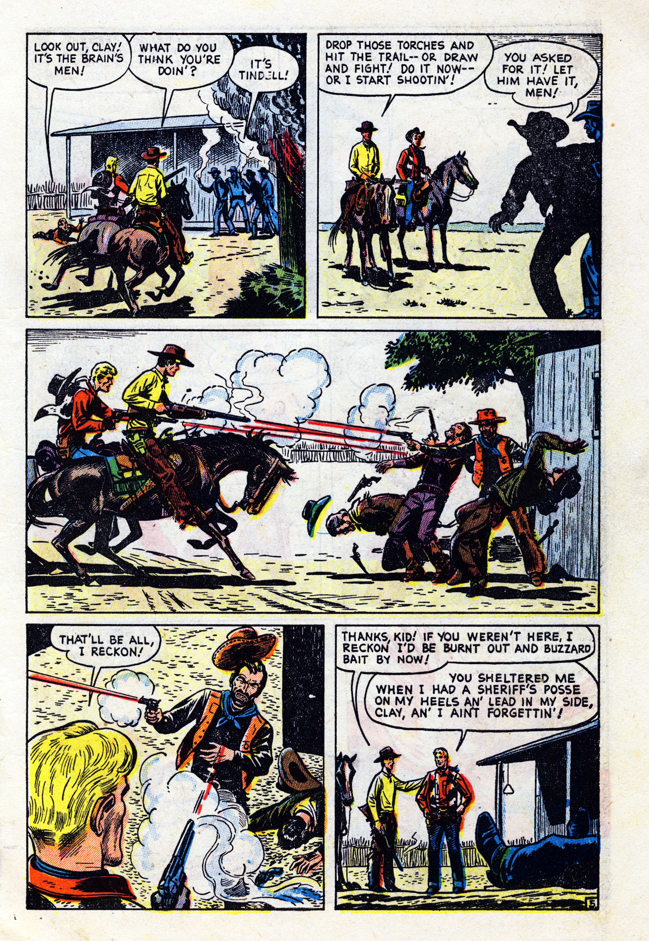 Read online Kid Colt Outlaw comic -  Issue #7 - 7
