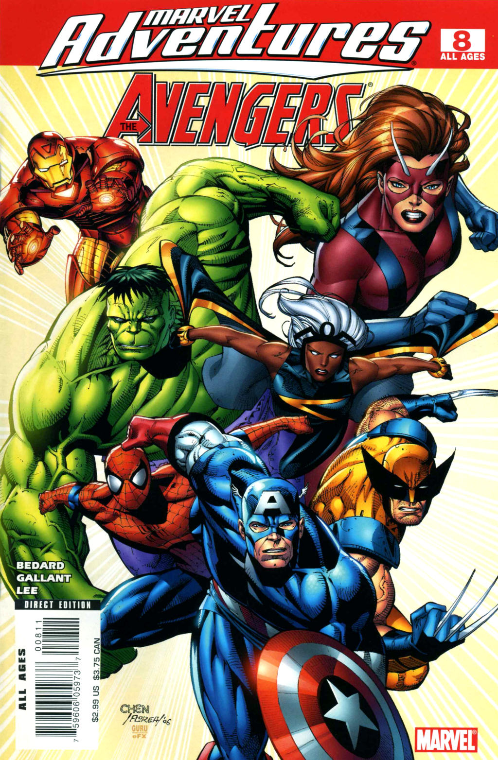 Read online Marvel Adventures The Avengers comic -  Issue #8 - 1
