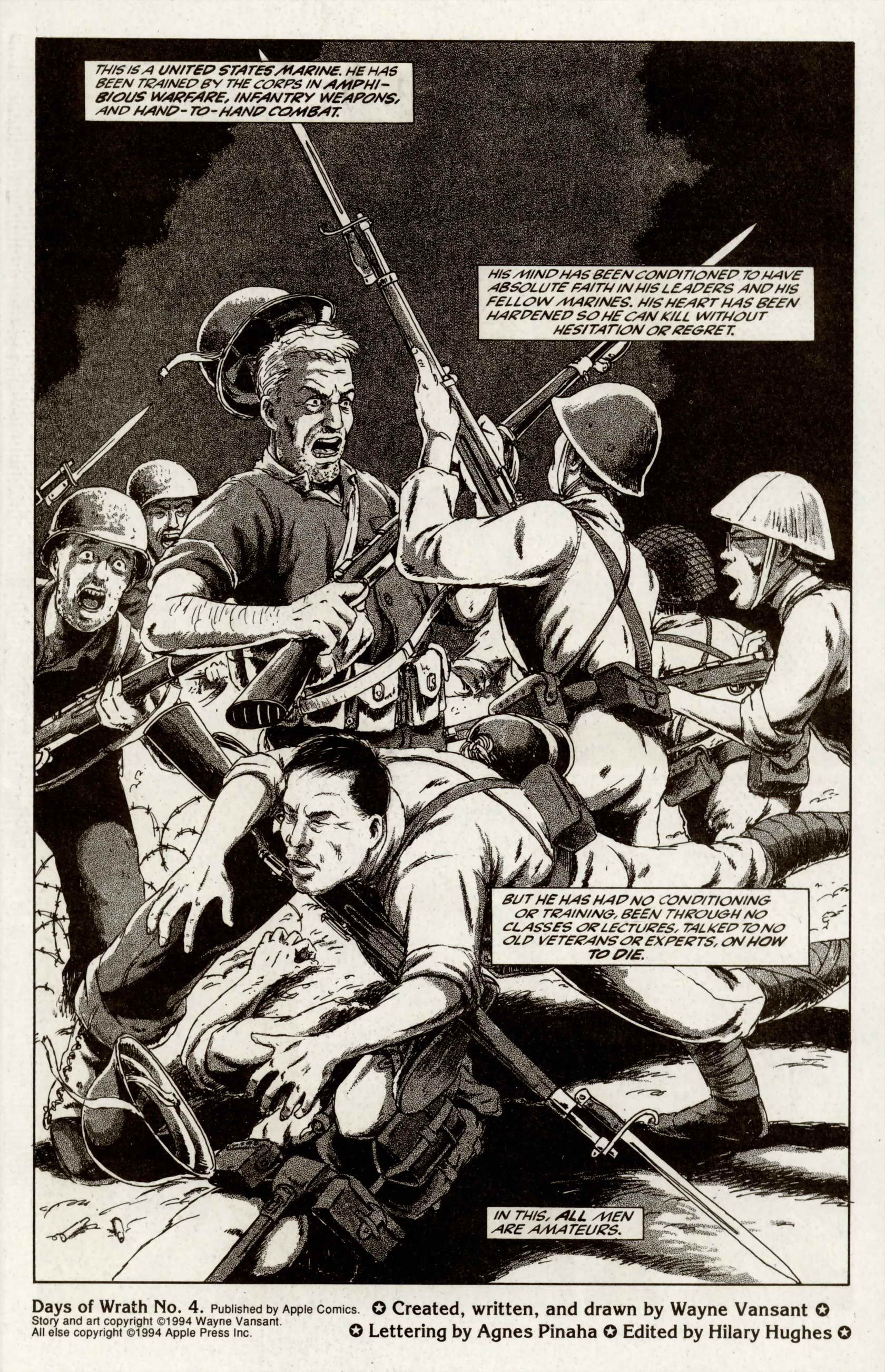 Read online Days of Wrath comic -  Issue #4 - 3