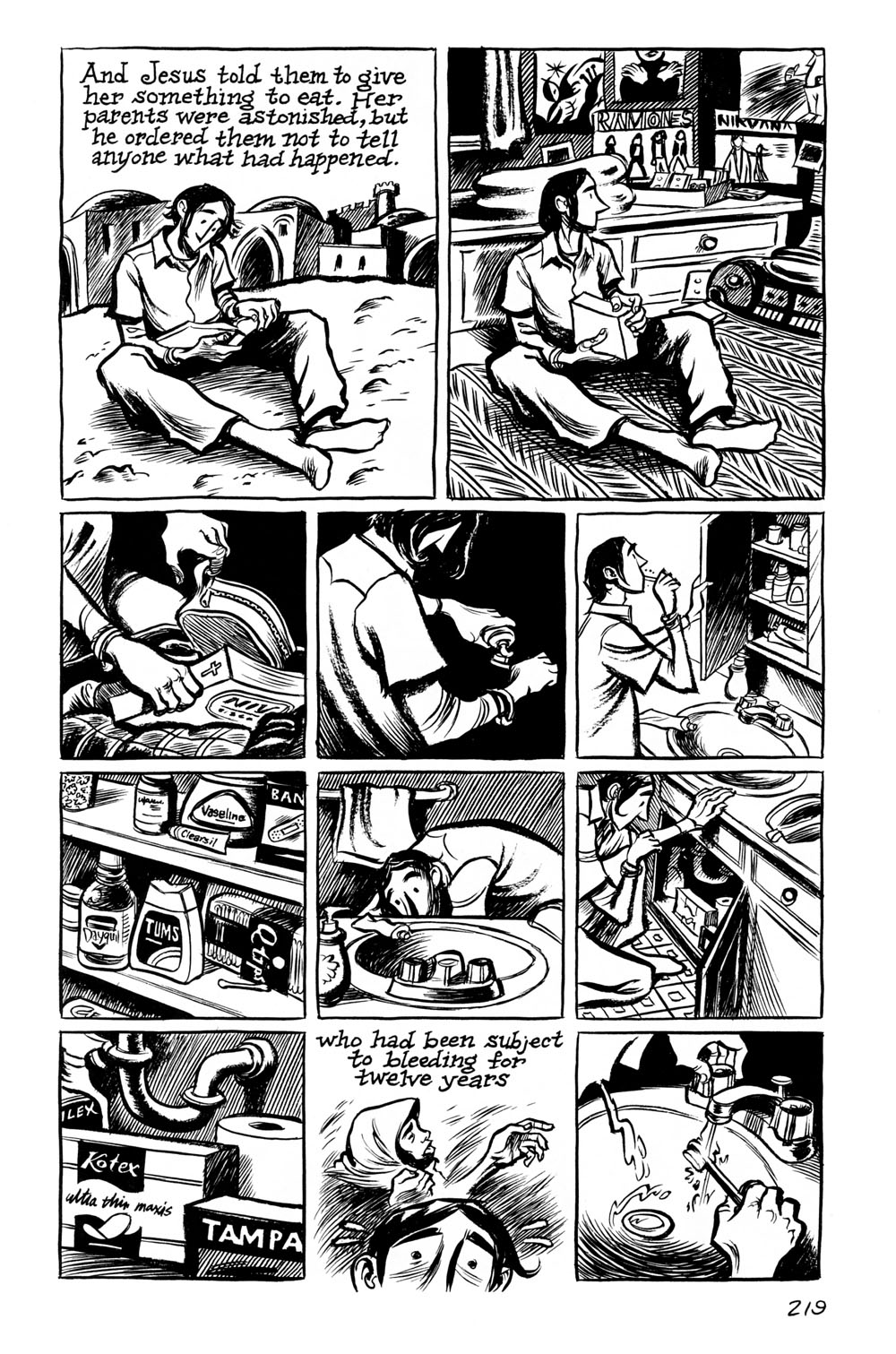Read online Blankets comic -  Issue #1 - 217