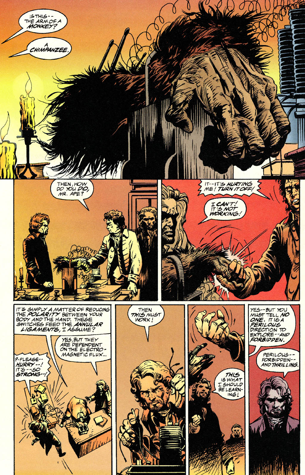 Read online Mary Shelley's Frankenstein comic -  Issue #1 - 16