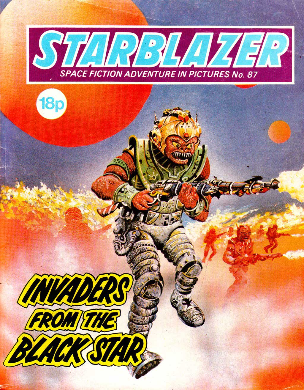 Read online Starblazer comic -  Issue #87 - 1