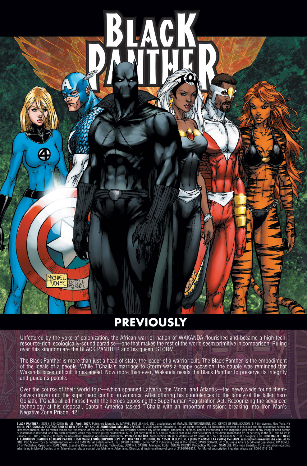Read online Black Panther (2005) comic -  Issue #25 - 2
