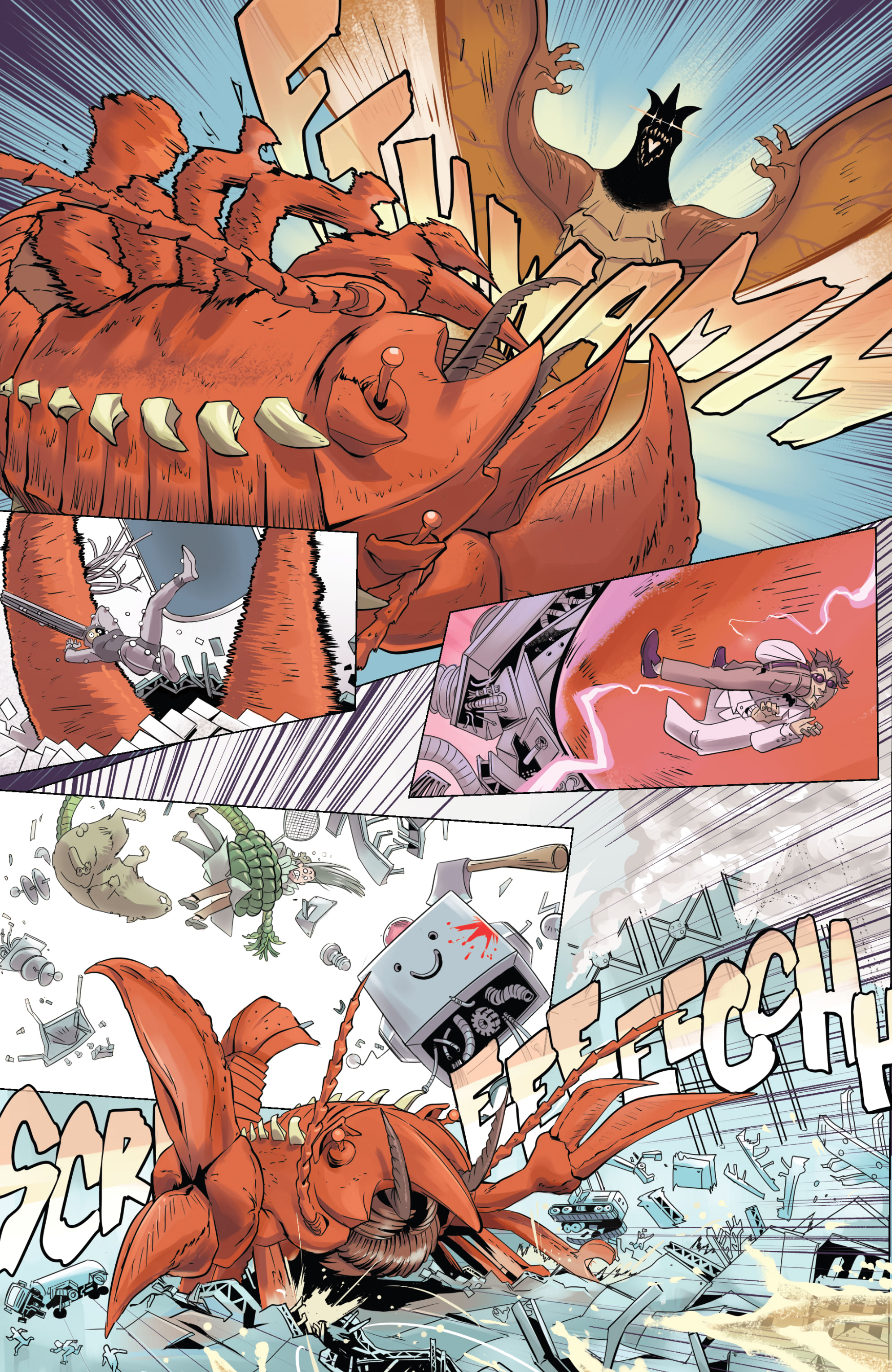 Read online Godzilla Rivals: Rodan vs. Ebirah comic -  Issue # Full - 15