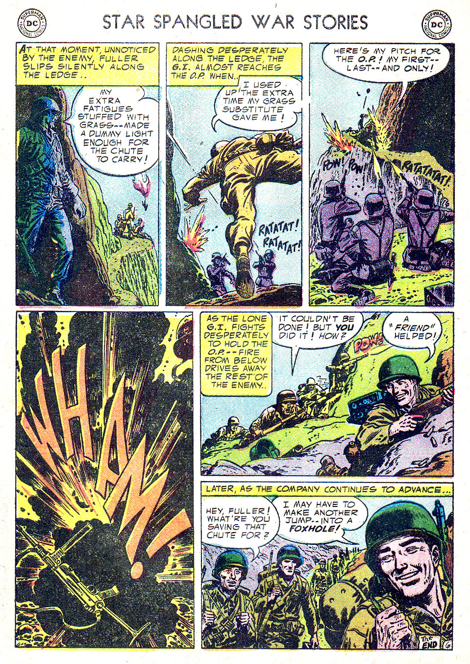 Read online Star Spangled War Stories (1952) comic -  Issue #31 - 32