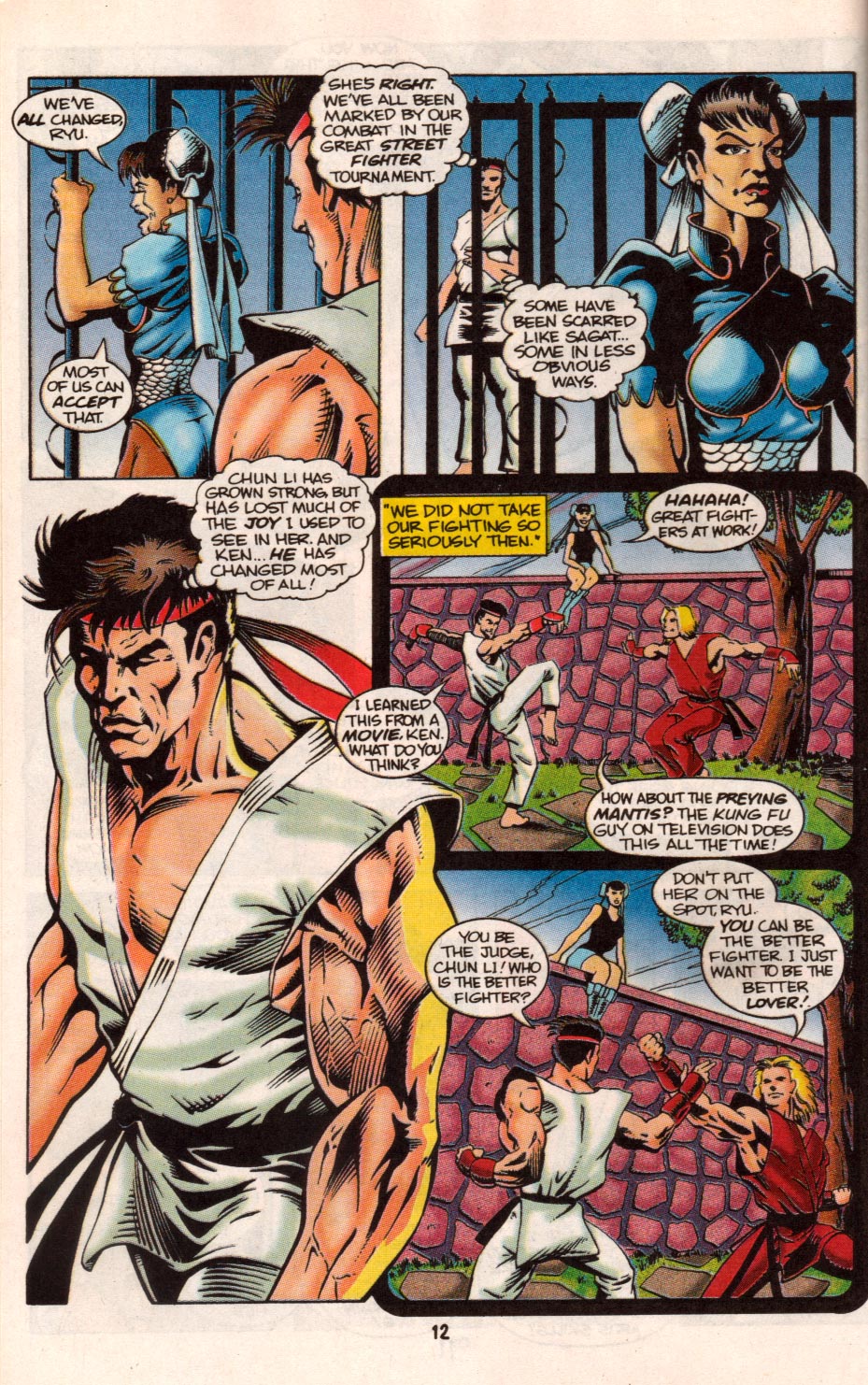 Read online Street Fighter (1991) comic -  Issue #1 - 14