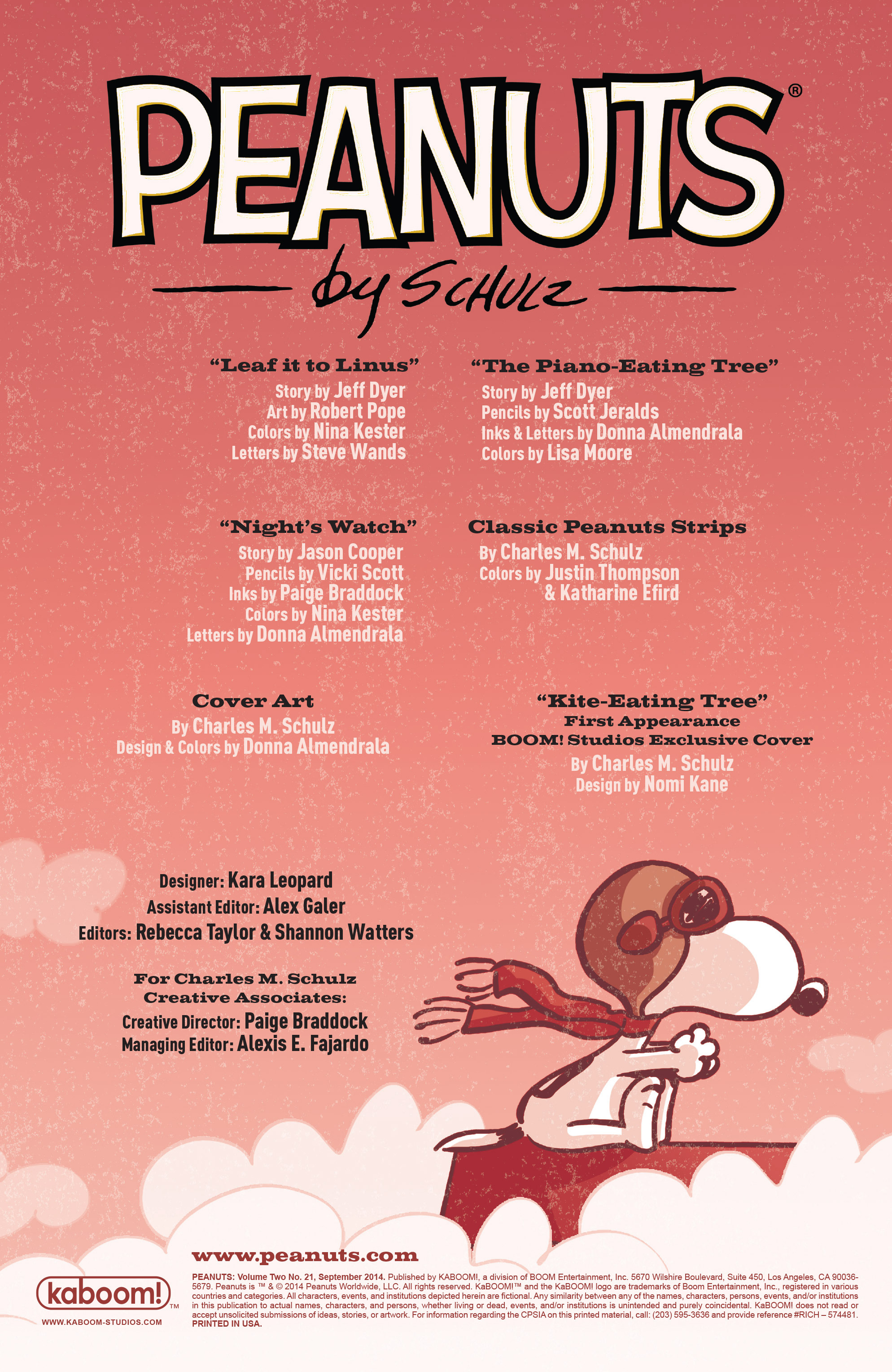 Read online Peanuts (2012) comic -  Issue #21 - 4