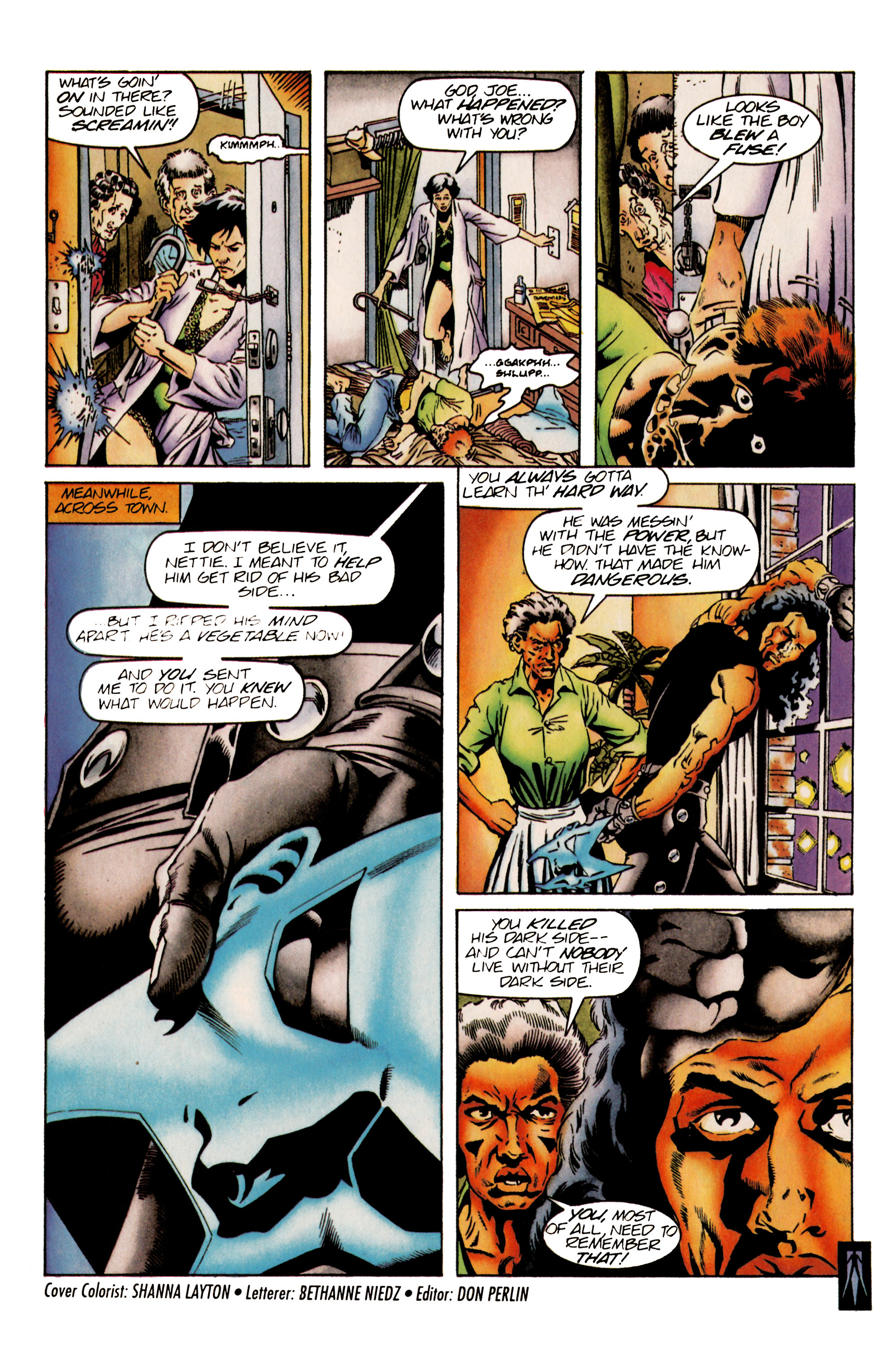 Read online Shadowman (1992) comic -  Issue #25 - 22
