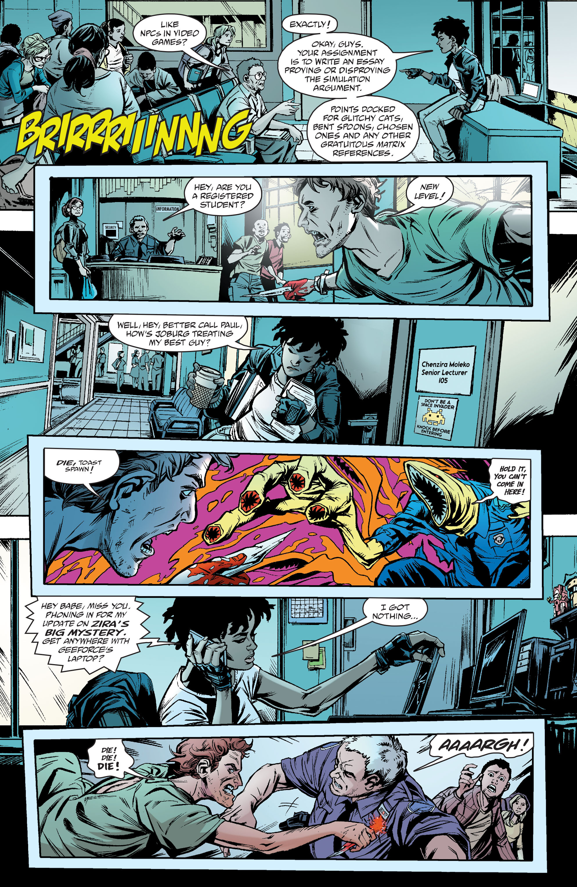 Read online Survivors' Club comic -  Issue #5 - 4