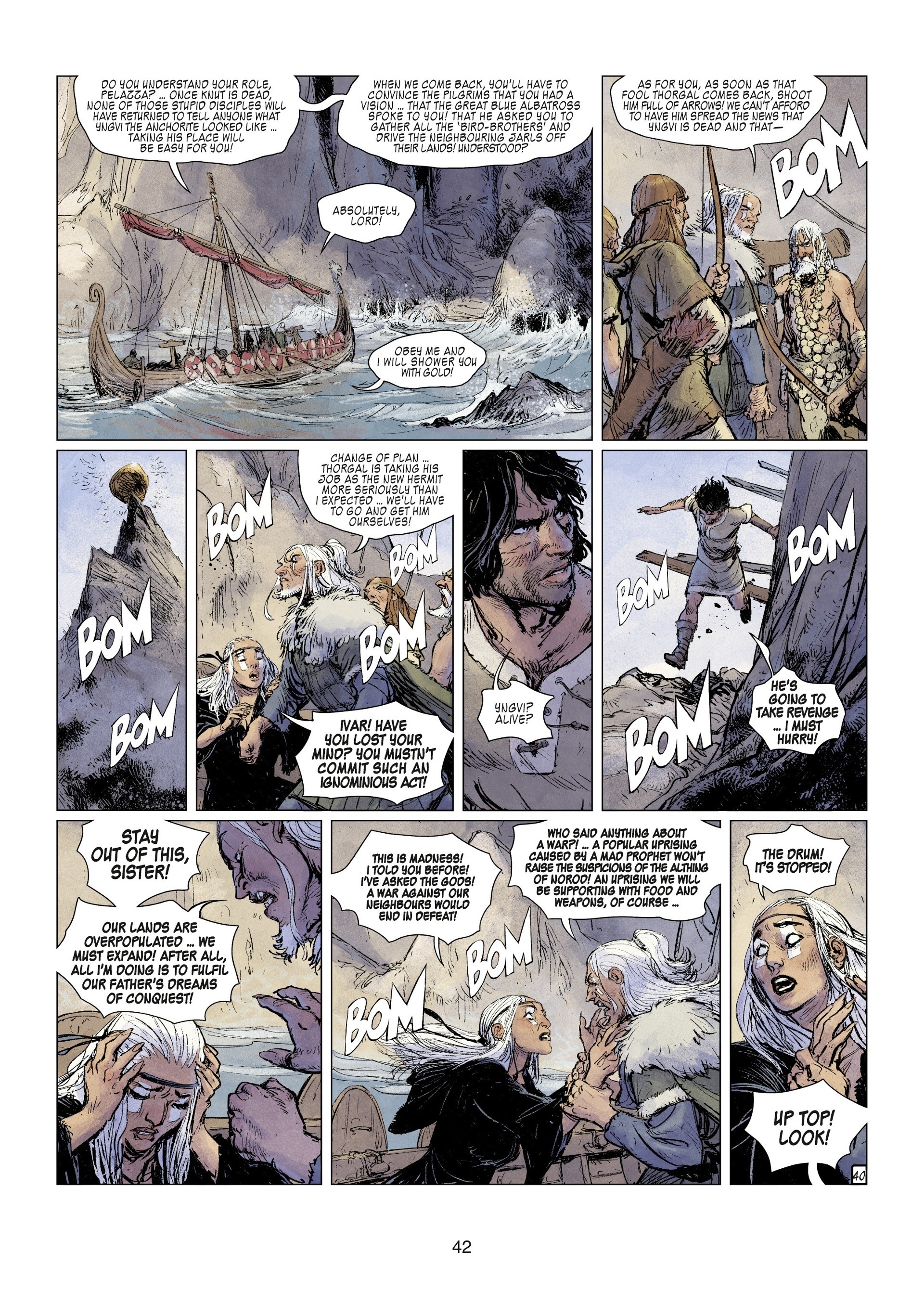 Read online Thorgal comic -  Issue #29 - 44