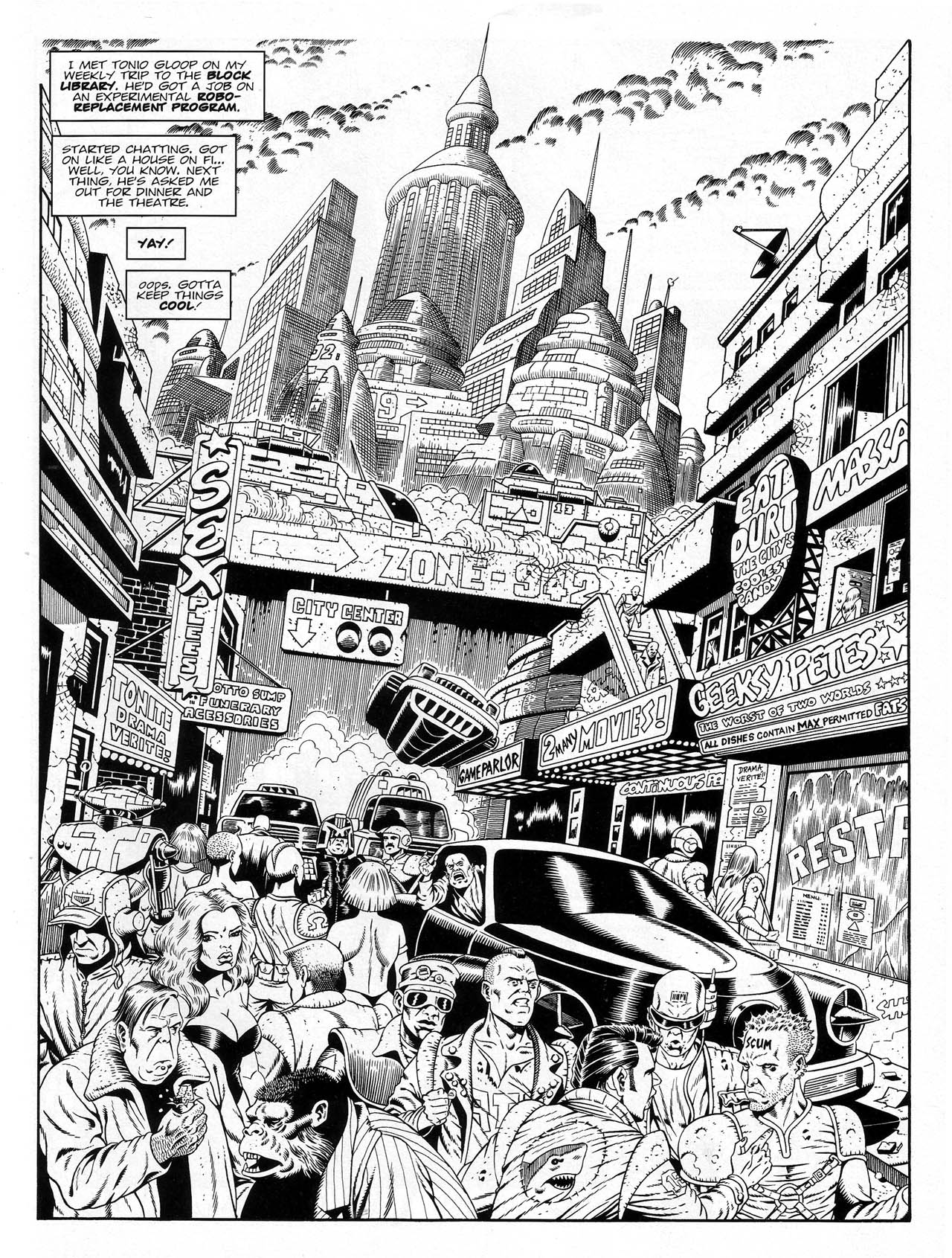 Read online Judge Dredd Megazine (Vol. 5) comic -  Issue #202 - 21