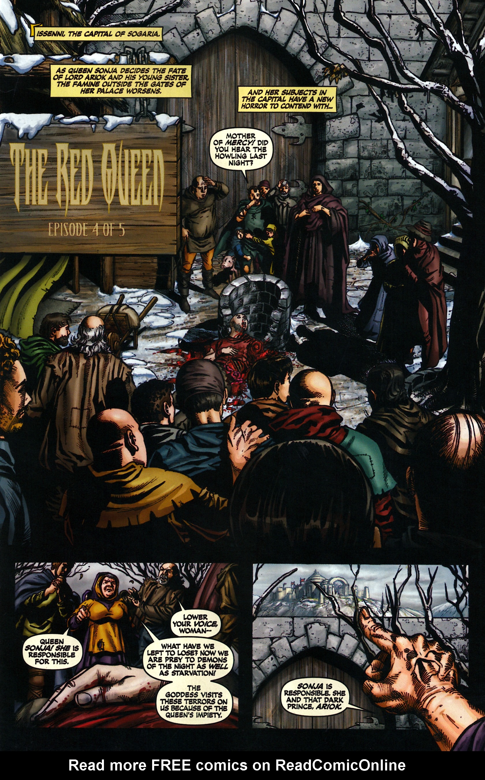 Read online Queen Sonja comic -  Issue #9 - 4