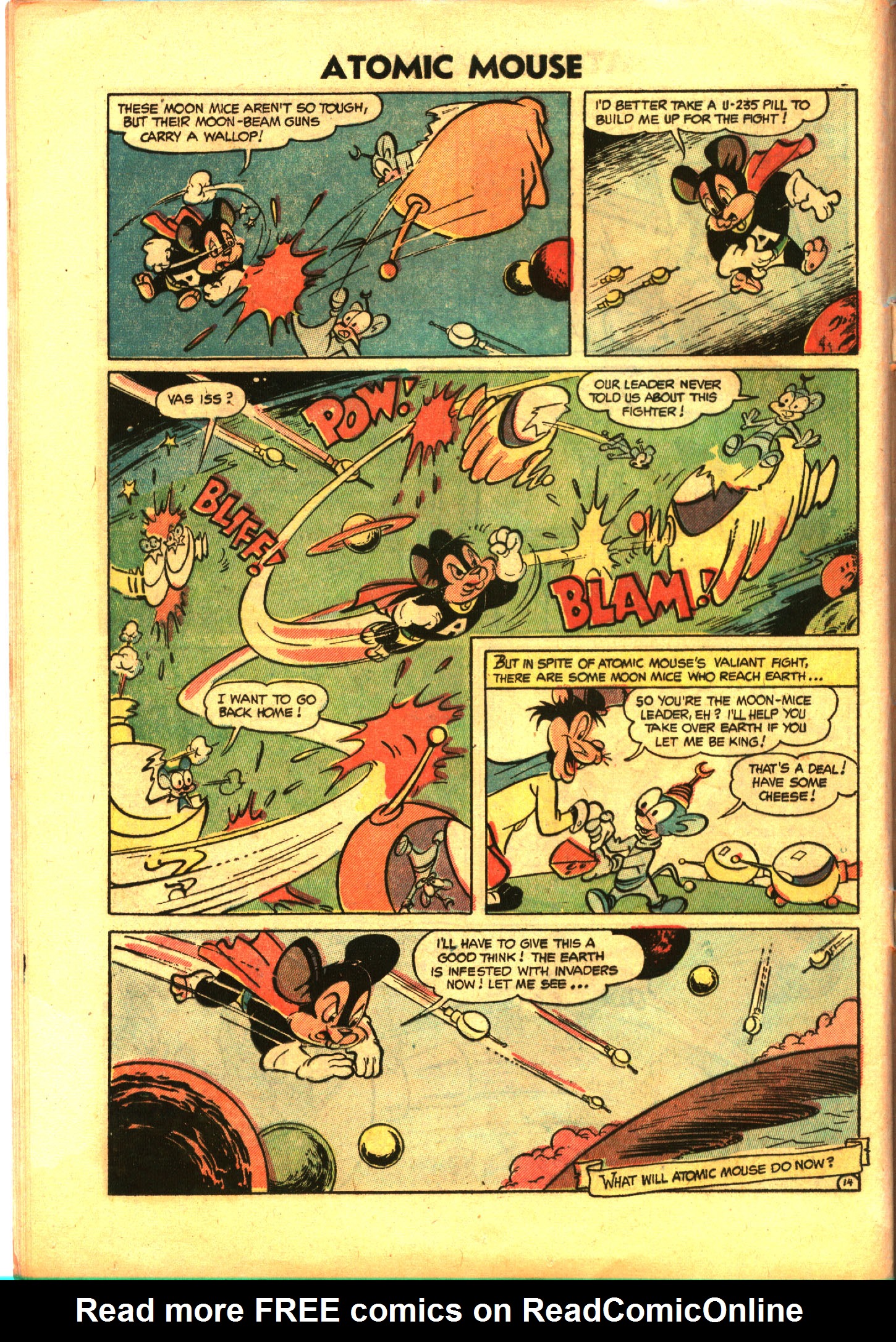 Read online Atomic Mouse comic -  Issue #8 - 16