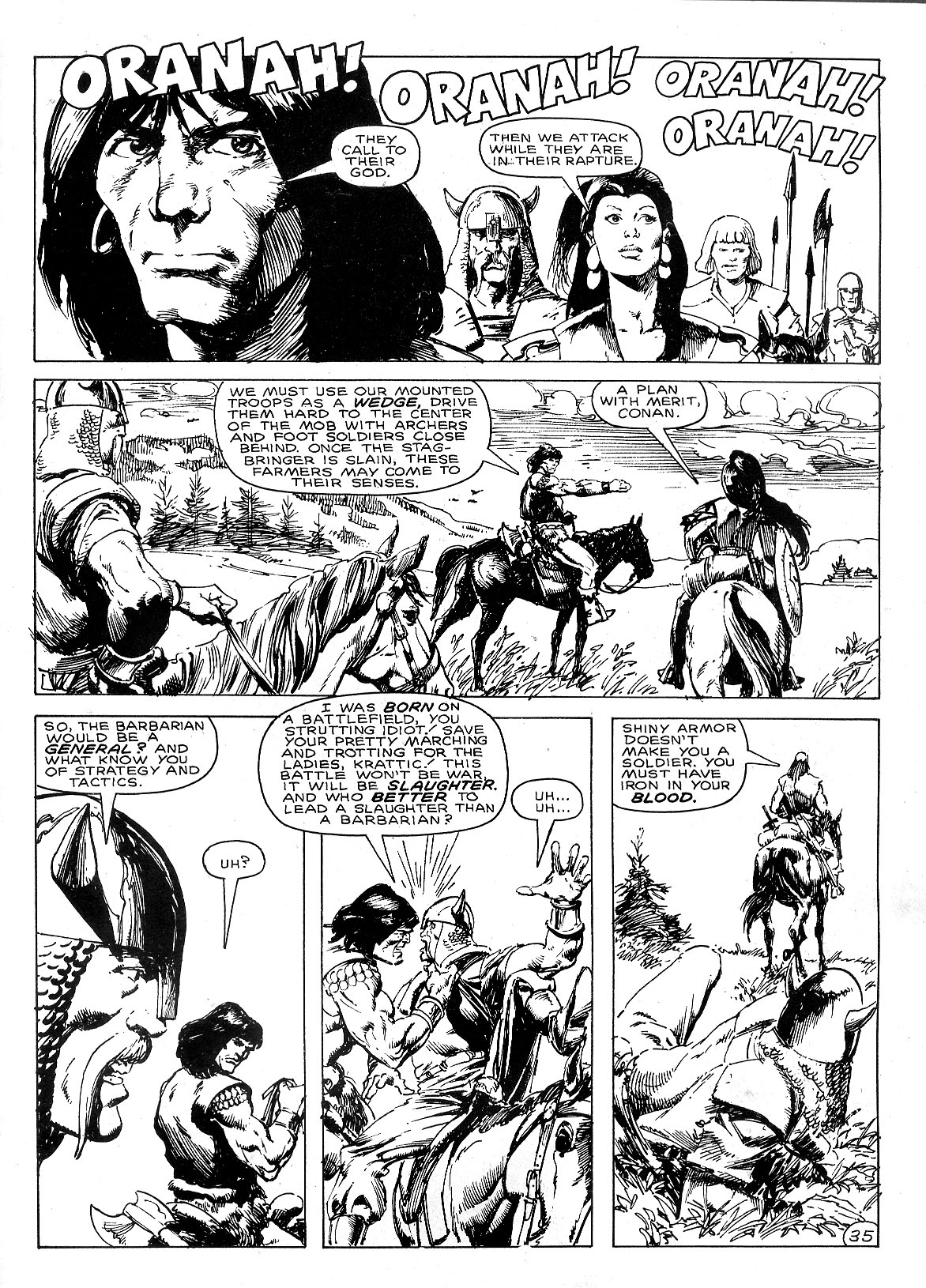 Read online The Savage Sword Of Conan comic -  Issue #145 - 41