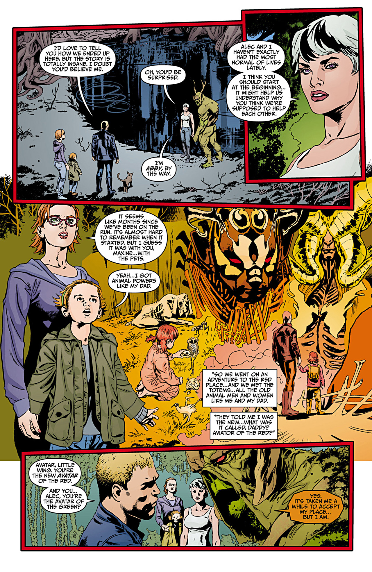 Read online Animal Man (2011) comic -  Issue #12 - 10