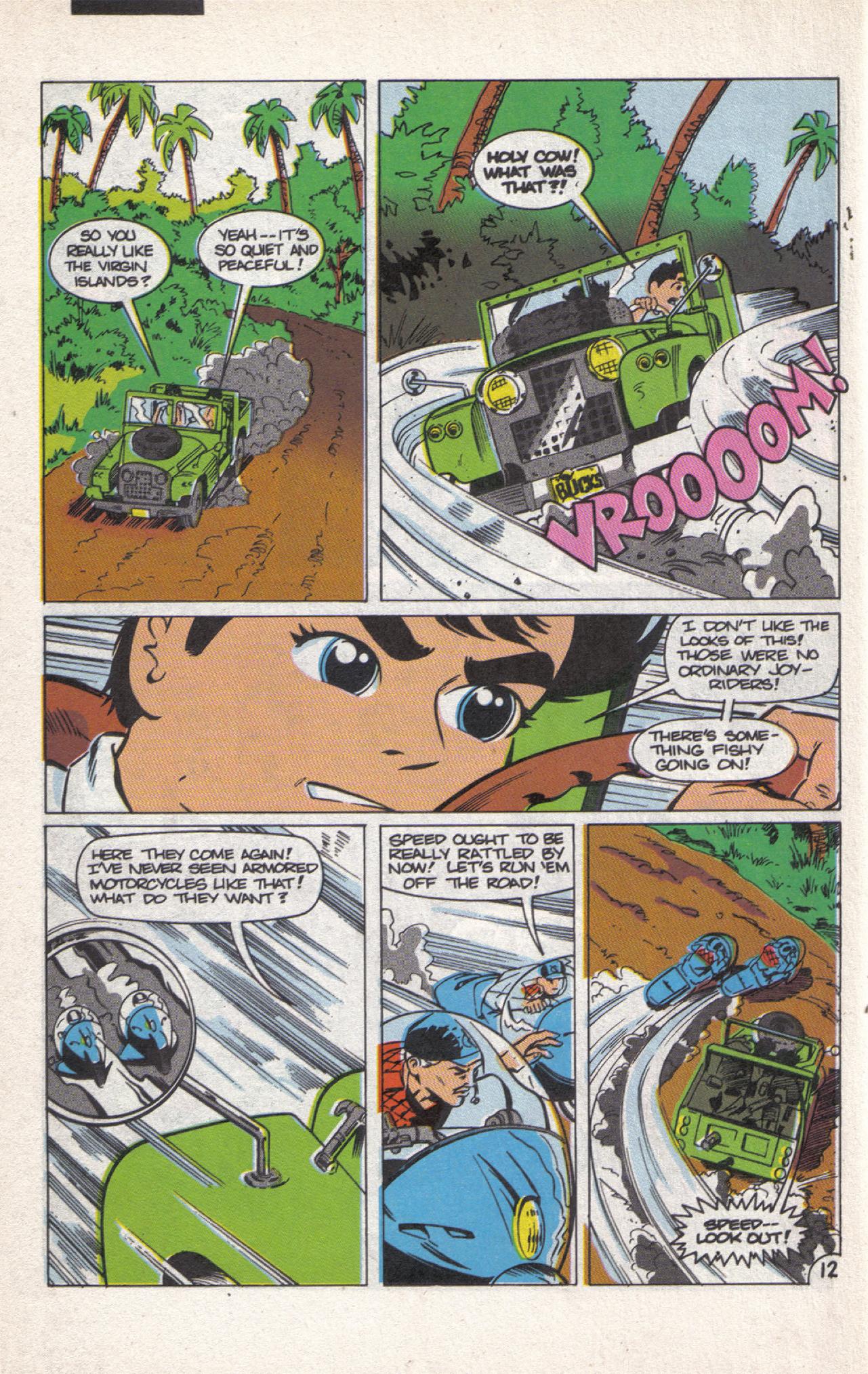 Read online Speed Racer (1987) comic -  Issue #31 - 16