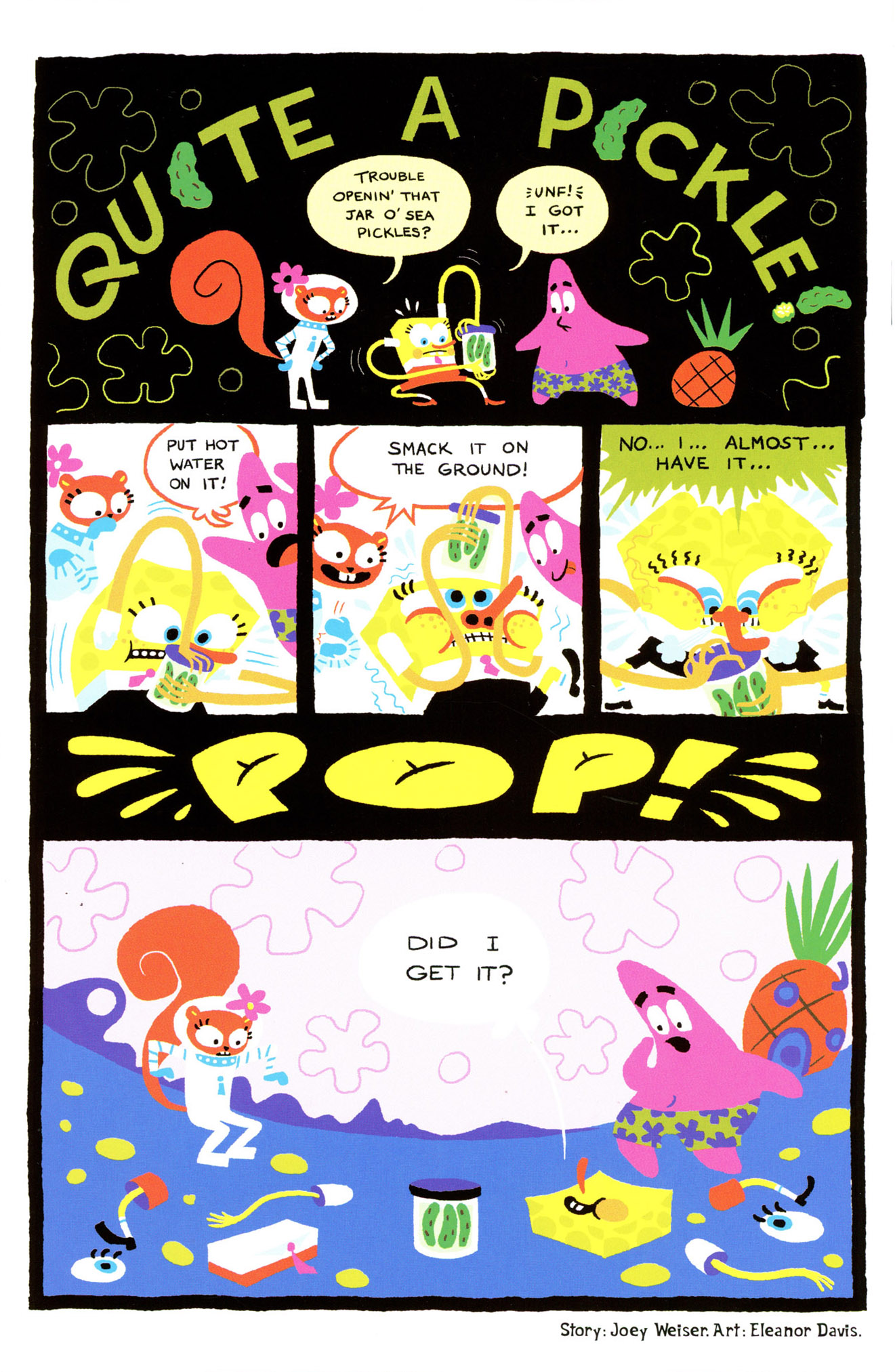 Read online SpongeBob Comics comic -  Issue #31 - 35
