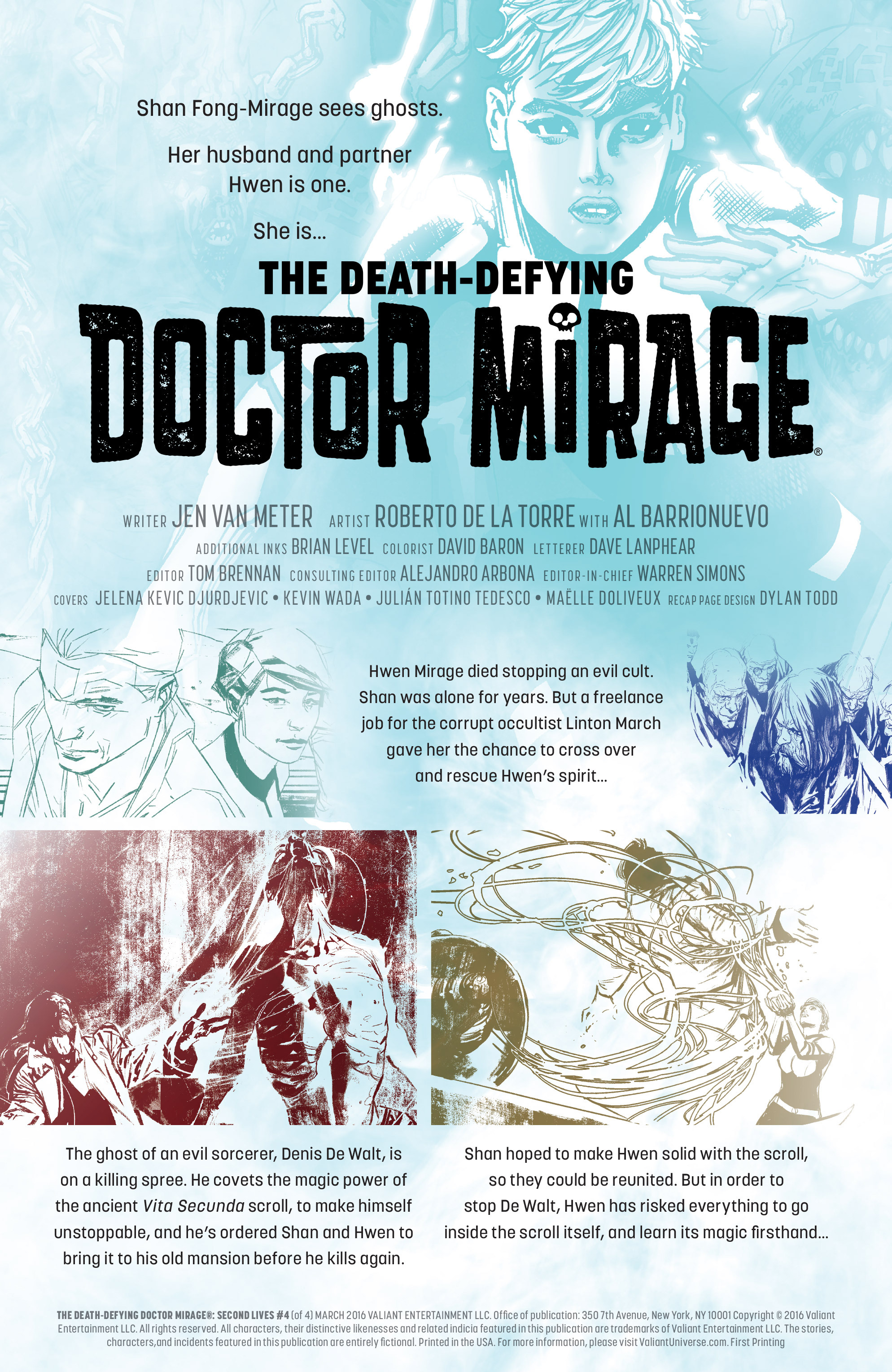 Read online The Death-Defying Doctor Mirage: Second Lives comic -  Issue #4 - 2