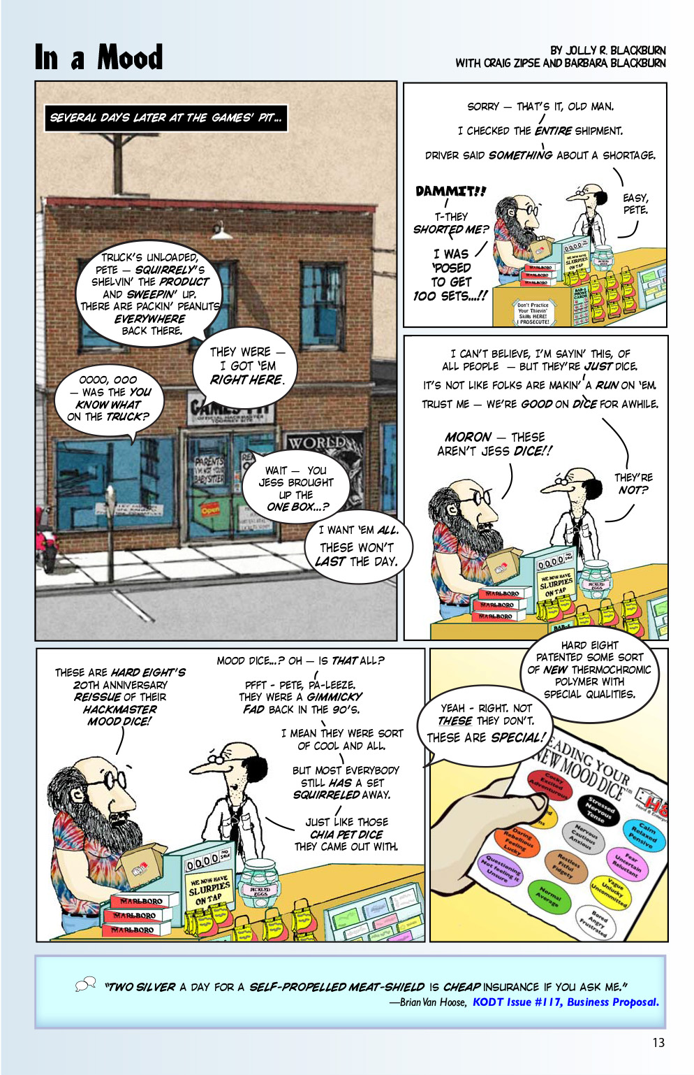 Read online Knights of the Dinner Table comic -  Issue #206 - 15