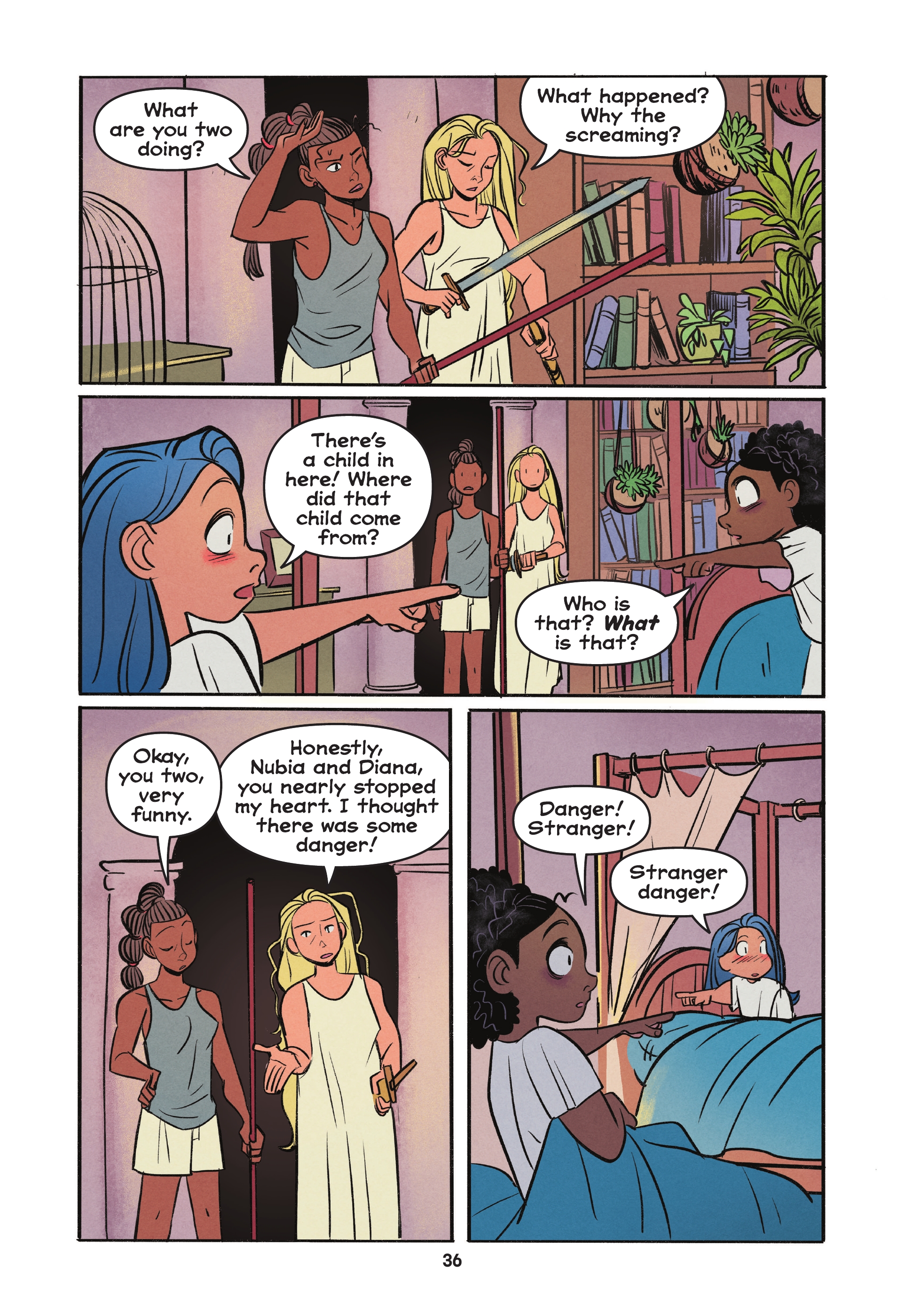 Read online Diana and Nubia: Princesses of the Amazons comic -  Issue # TPB (Part 1) - 34