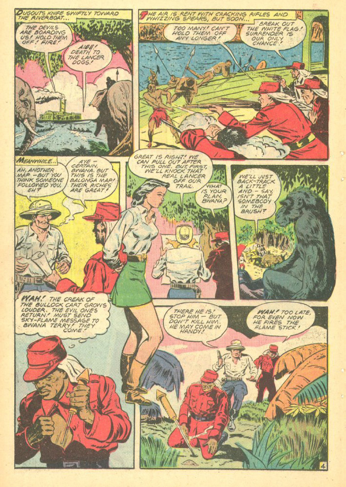 Read online Jungle Comics comic -  Issue #100 - 22