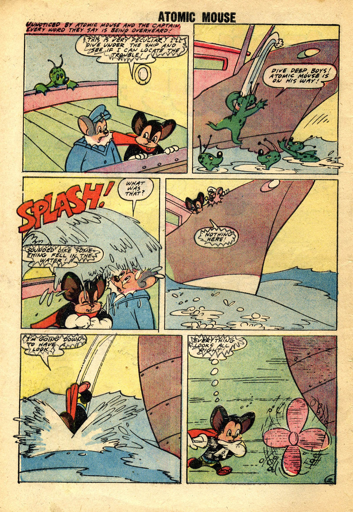 Read online Atomic Mouse comic -  Issue #27 - 4