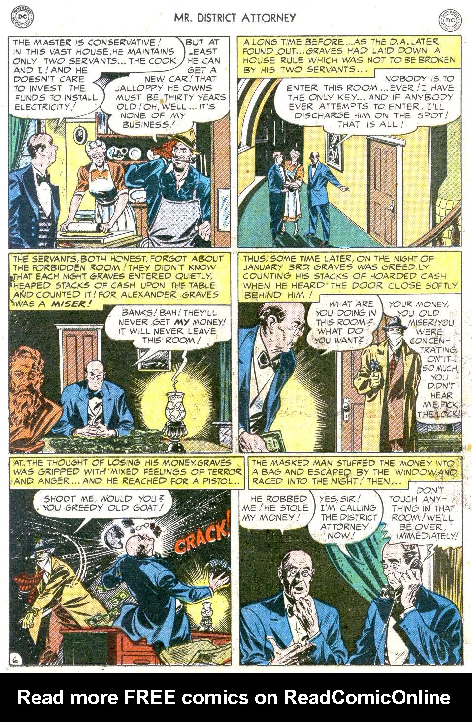 Read online Mr. District Attorney comic -  Issue #15 - 20
