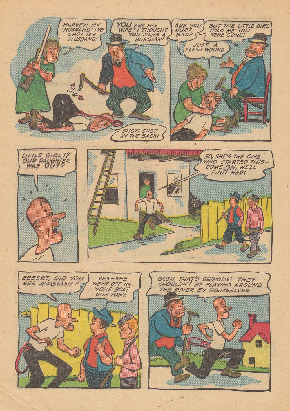 Read online Our Gang with Tom & Jerry comic -  Issue #45 - 46