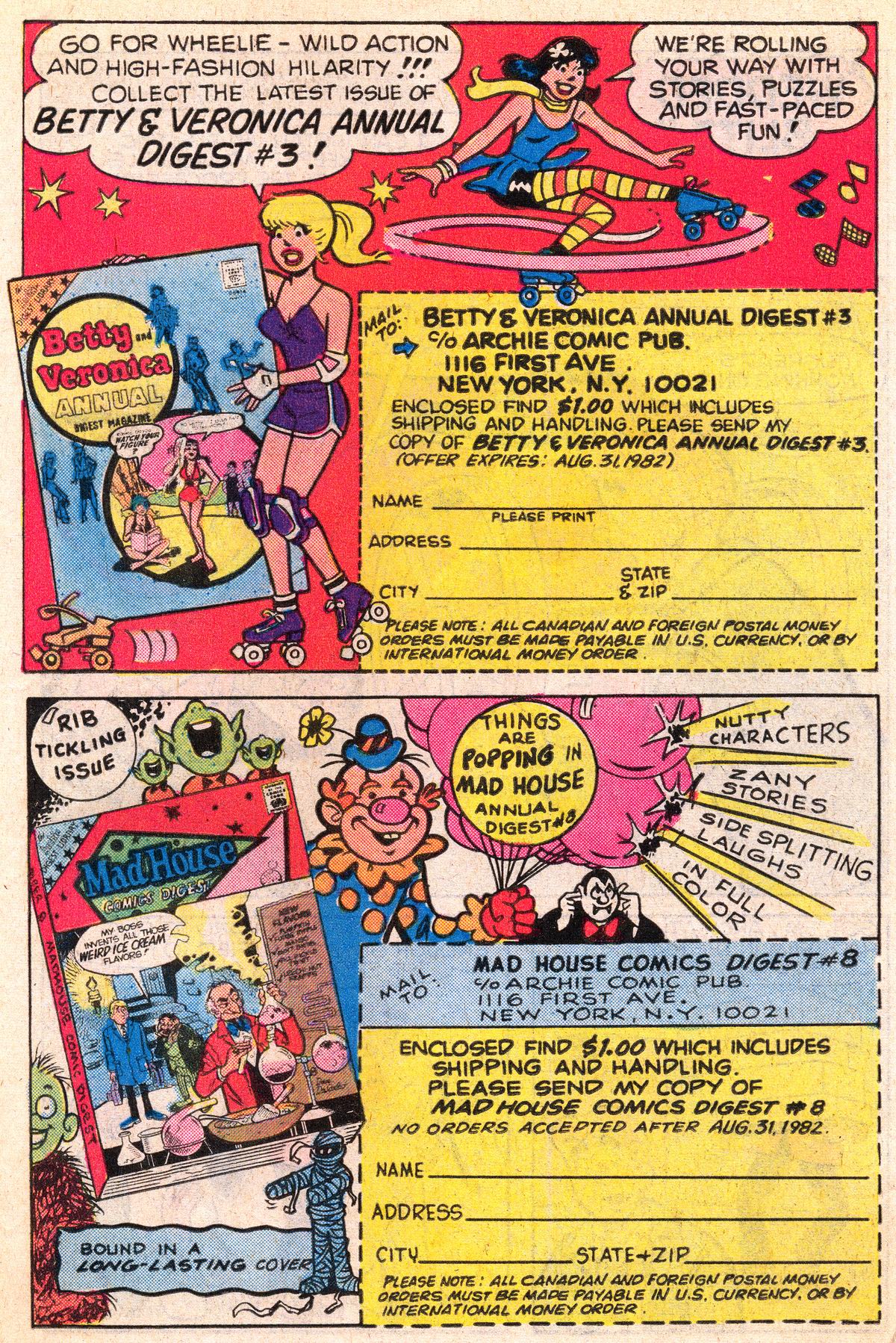 Read online Life With Archie (1958) comic -  Issue #232 - 16