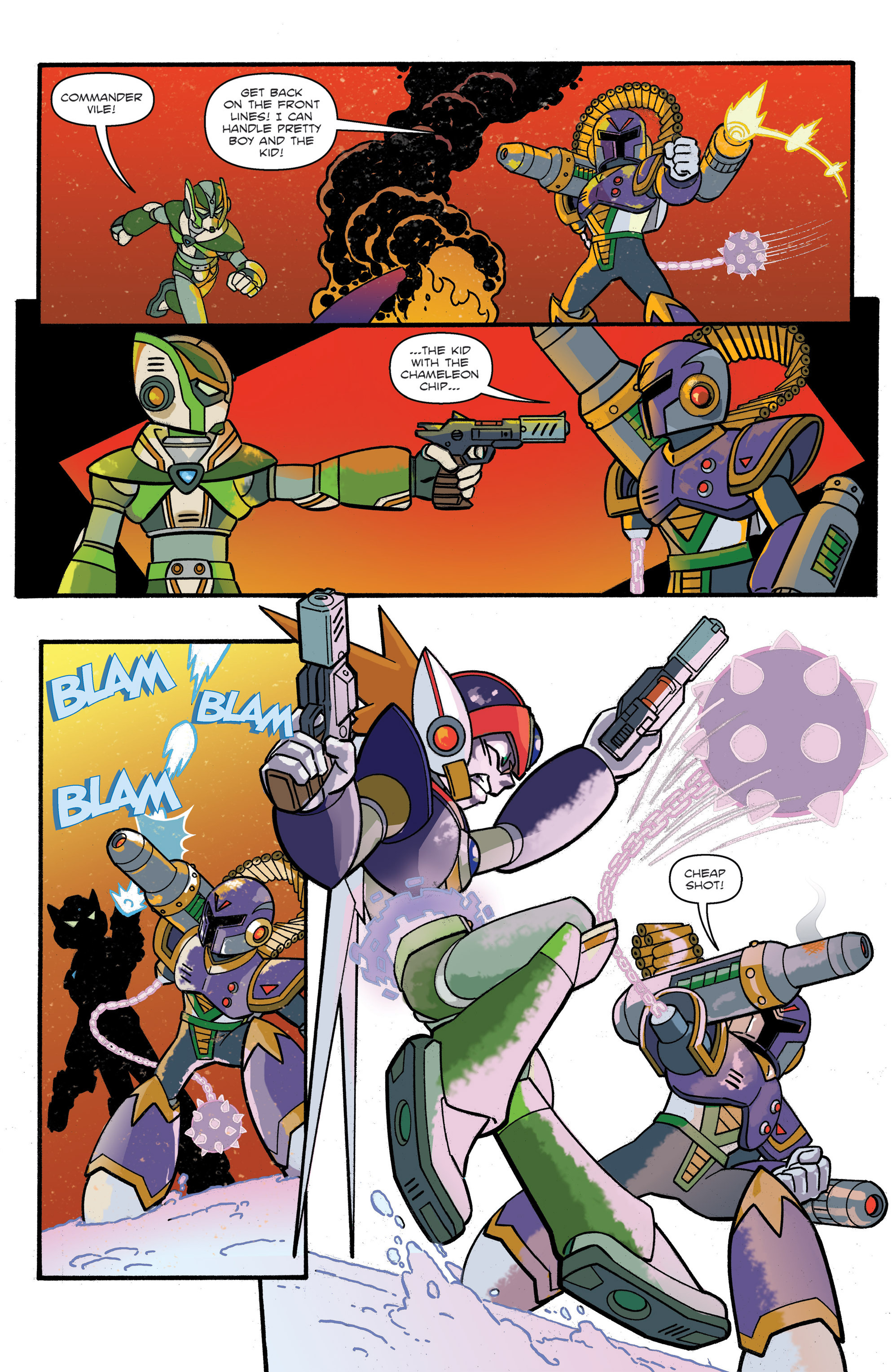 Read online Mega Man: Worlds Unite Battles comic -  Issue # Full - 14