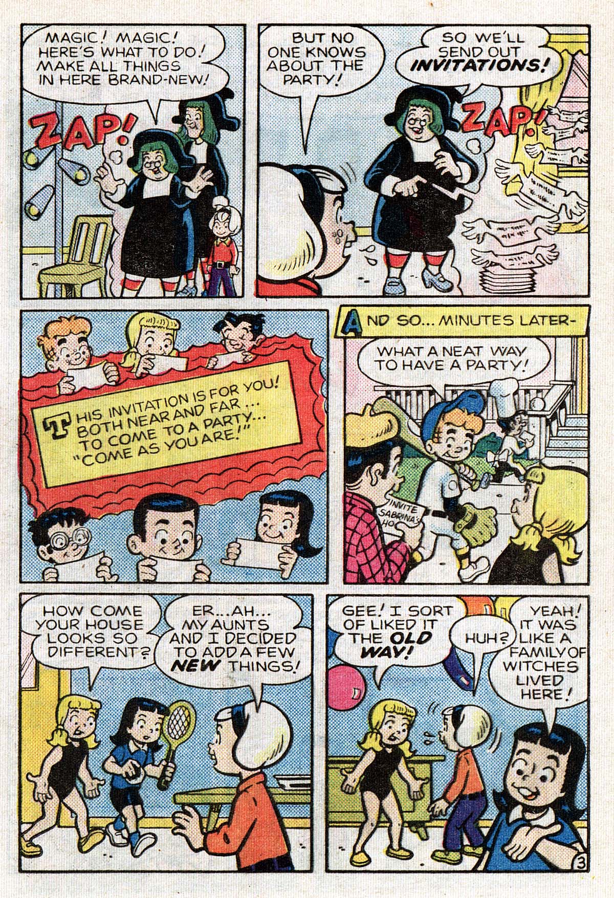 Read online Little Archie Comics Digest Magazine comic -  Issue #15 - 64