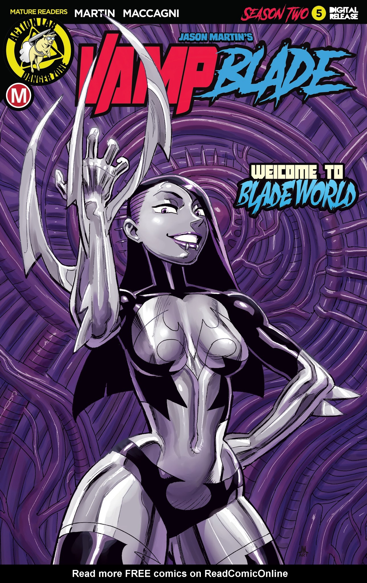Read online Vampblade Season 2 comic -  Issue #5 - 1