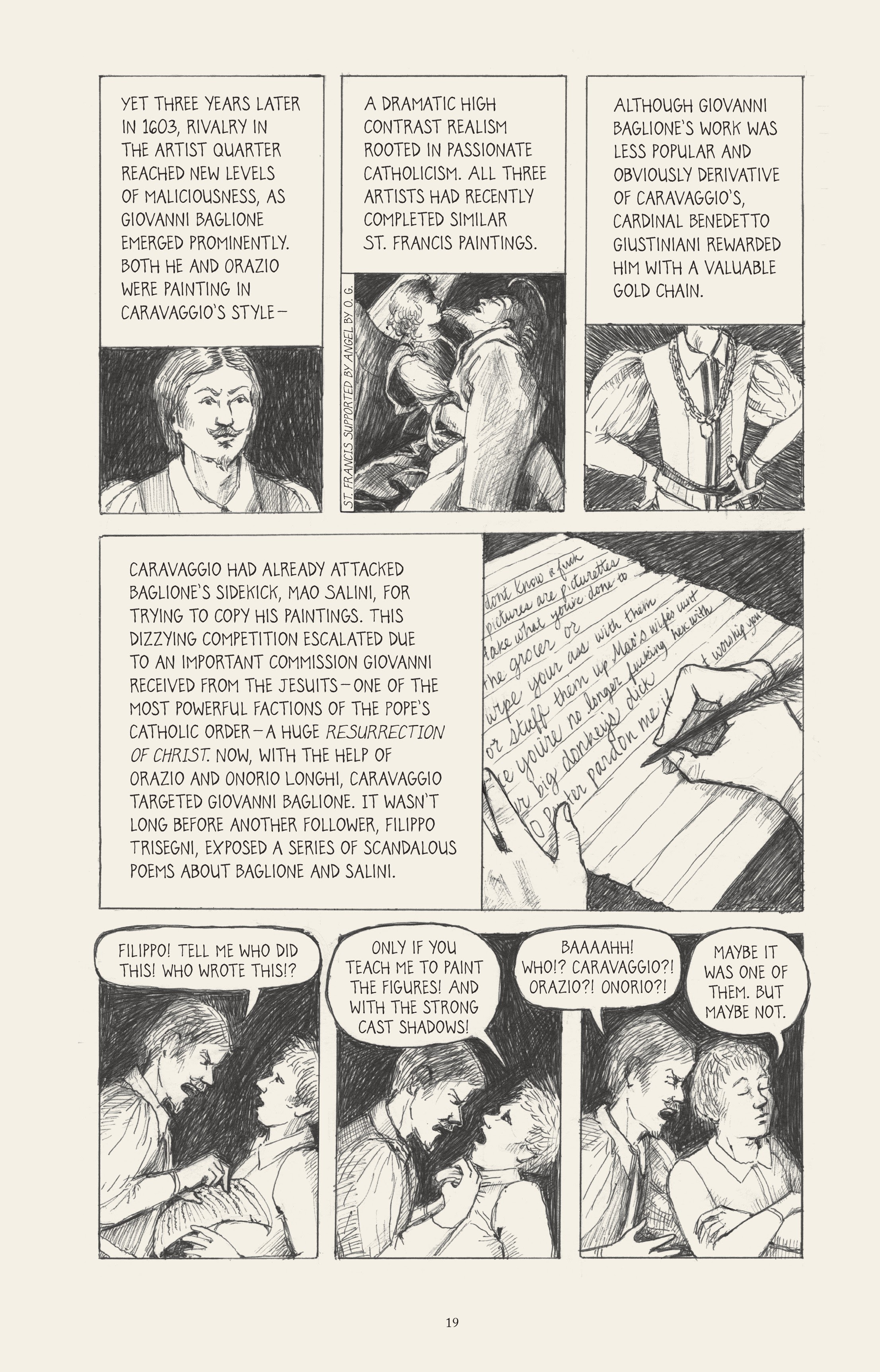 Read online I Know What I Am: The Life and Times of Artemisia Gentileschi comic -  Issue # TPB (Part 1) - 28