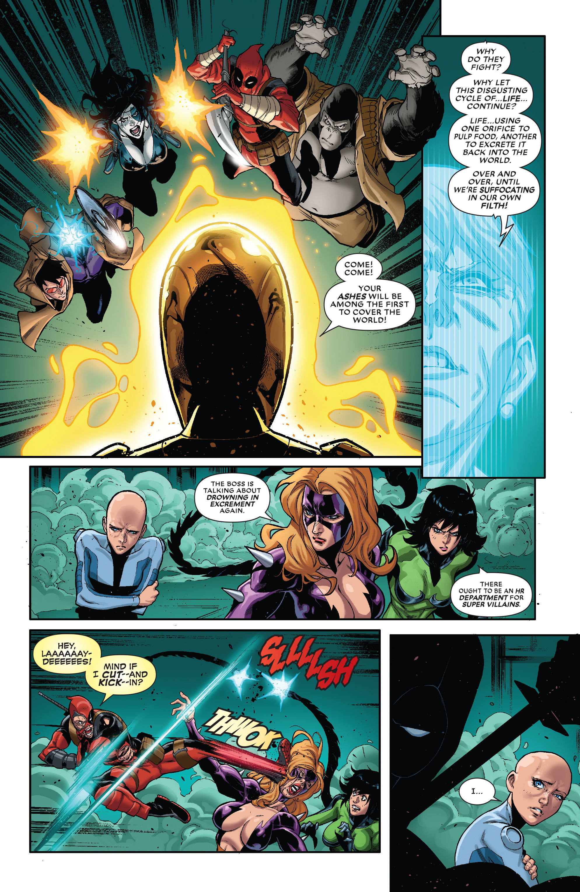 Read online Deadpool & the Mercs For Money [II] comic -  Issue #5 - 17