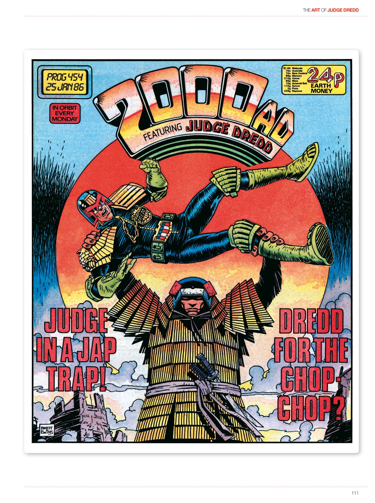 Read online The Art of Judge Dredd: Featuring 35 Years of Zarjaz Covers comic -  Issue # TPB (Part 2) - 20