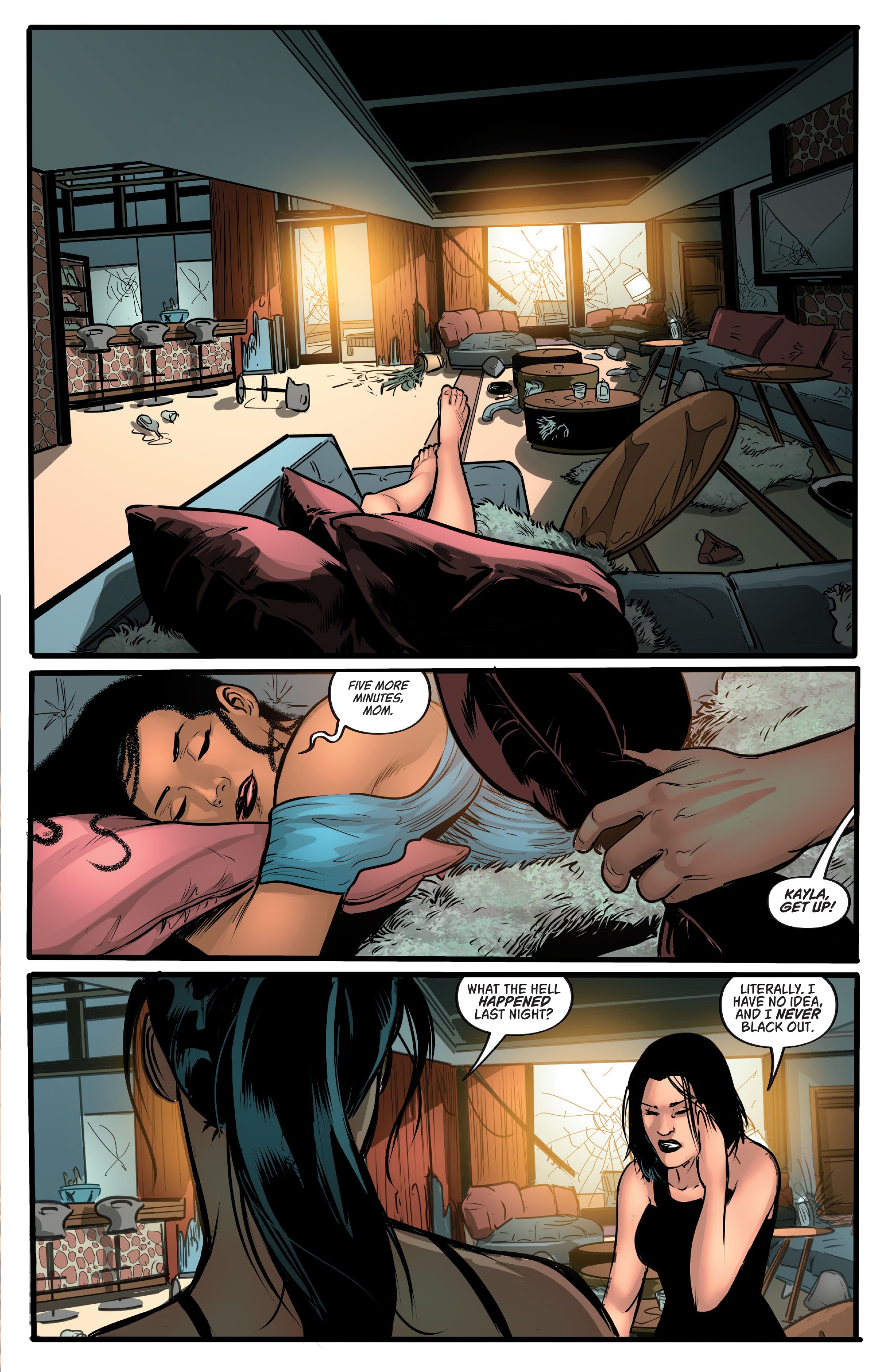 Read online Tales of Terror Quarterly: Bachelorette Party comic -  Issue # TPB - 23