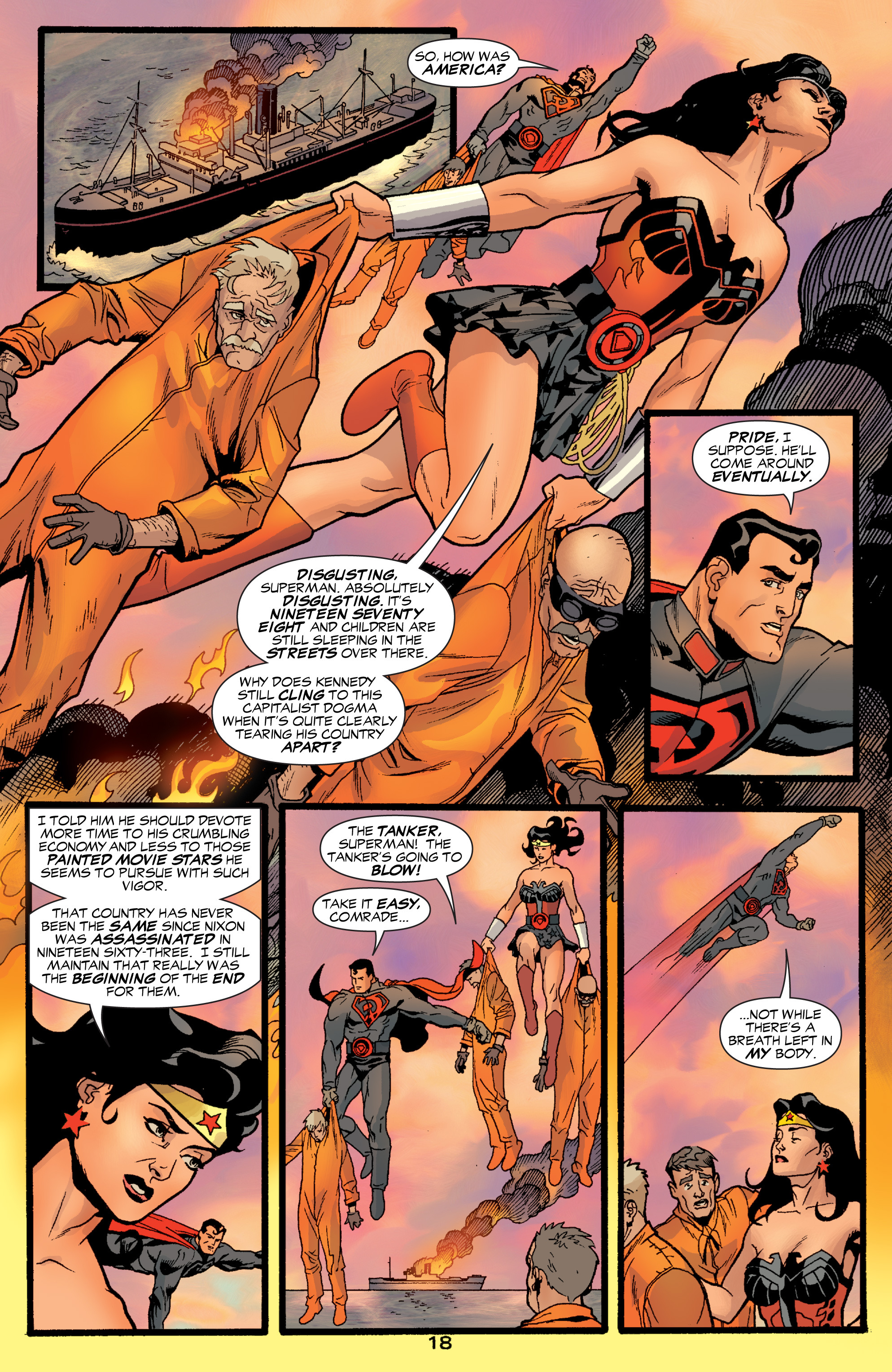 Read online Superman: Red Son comic -  Issue #2 - 20