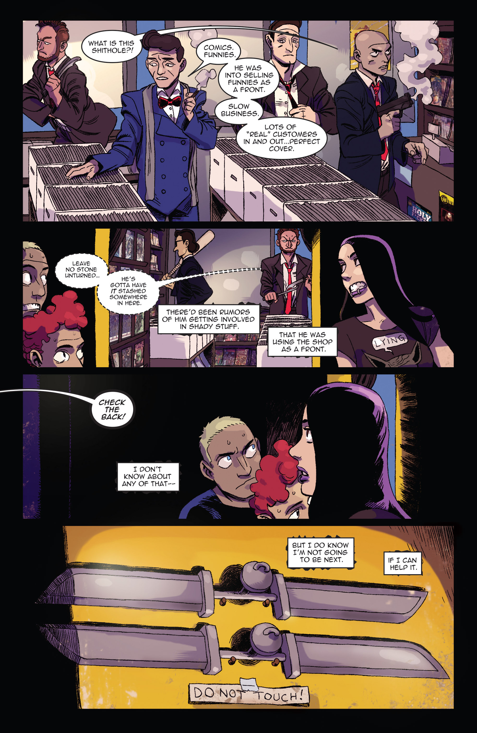 Read online Vampblade comic -  Issue #1 - 6
