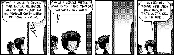 Read online The Boondocks Collection comic -  Issue # Year 2001 - 100