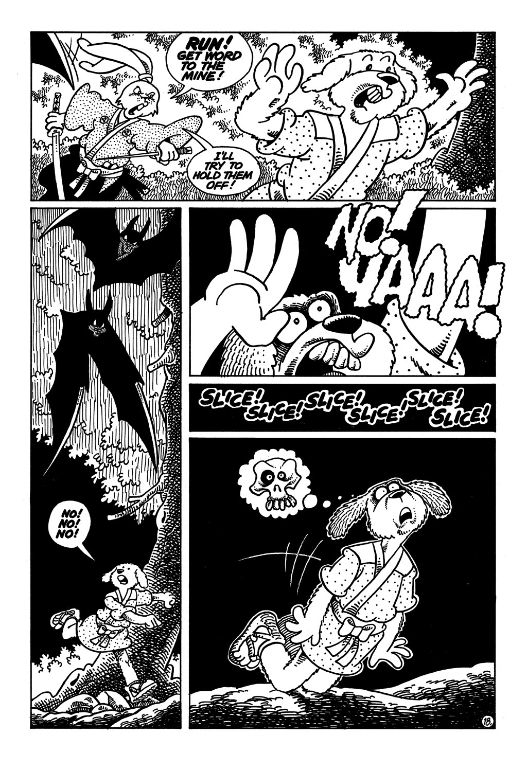 Read online Usagi Yojimbo (1987) comic -  Issue #21 - 20