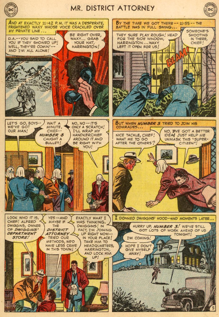 Read online Mr. District Attorney comic -  Issue #27 - 7