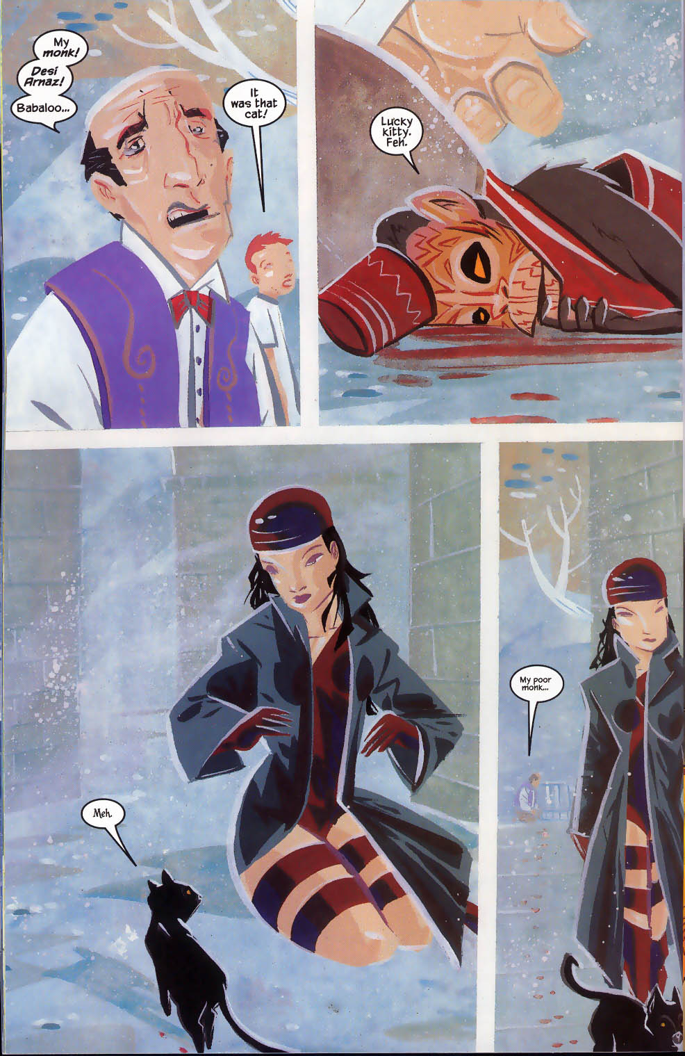 Read online Elektra: Glimpse & Echo comic -  Issue #3 - 10