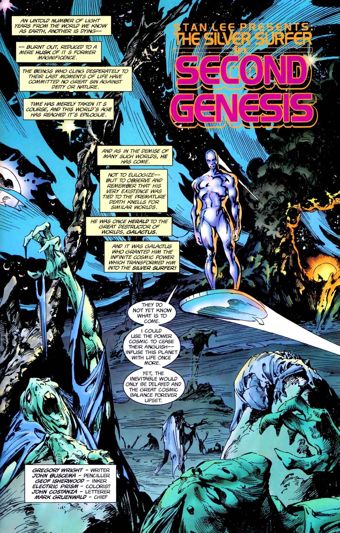 Read online Cosmic Powers Unlimited comic -  Issue #2 - 18