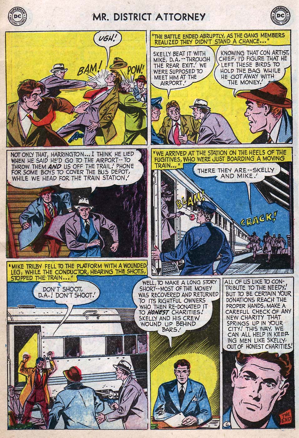 Read online Mr. District Attorney comic -  Issue #41 - 18