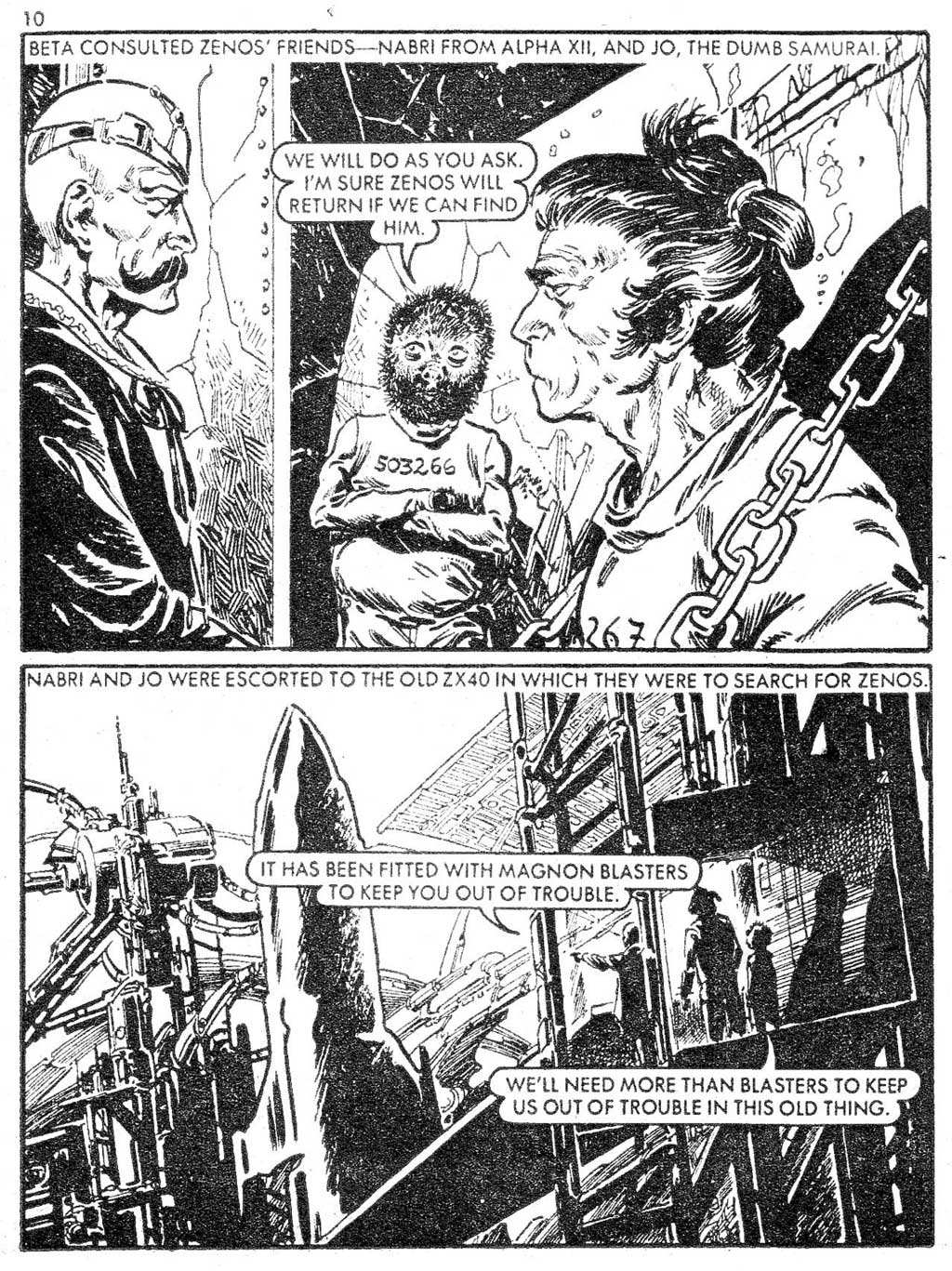 Read online Starblazer comic -  Issue #16 - 10